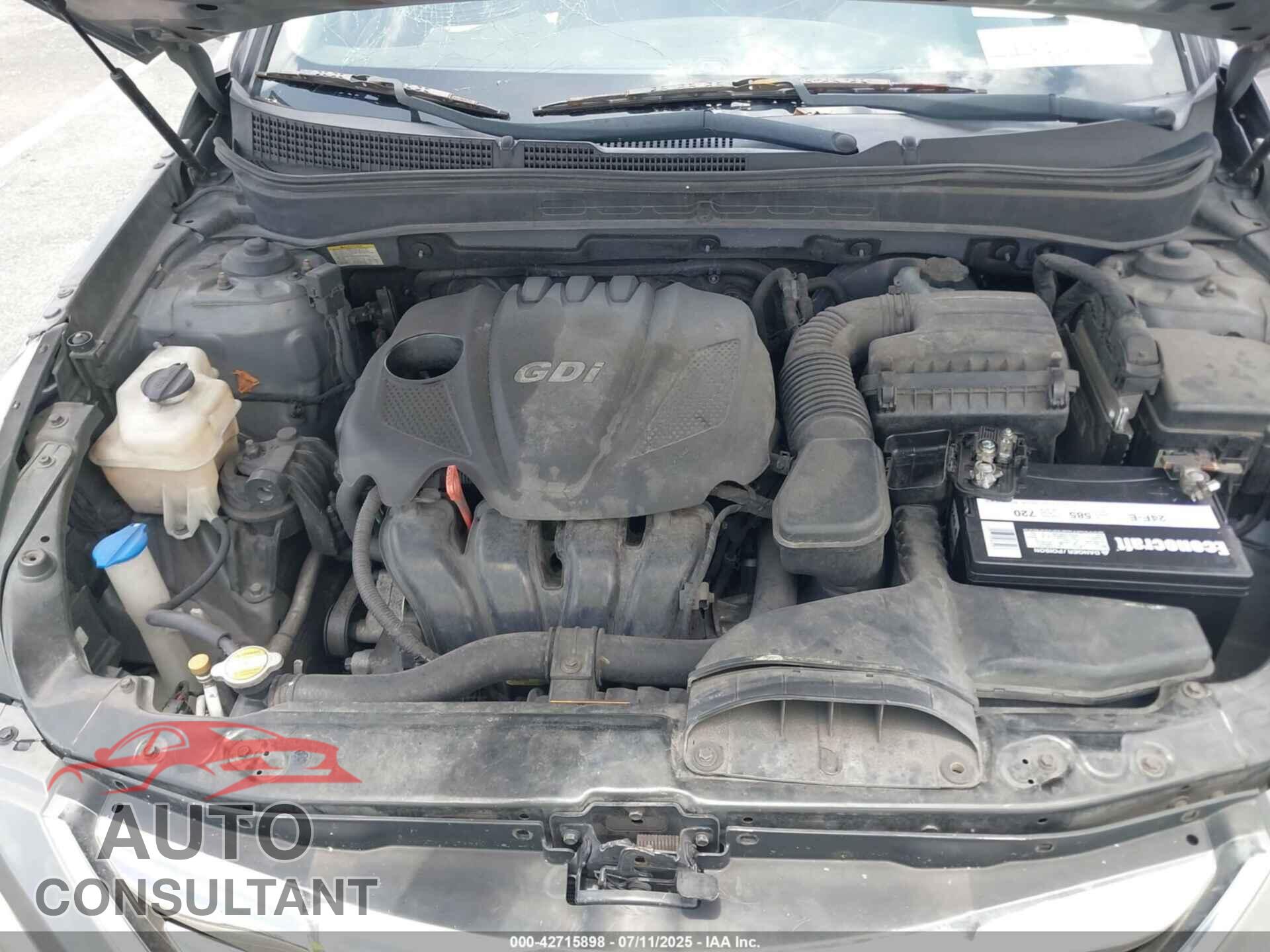 HYUNDAI SONATA 2012 - 5NPEC4AC9CH450833