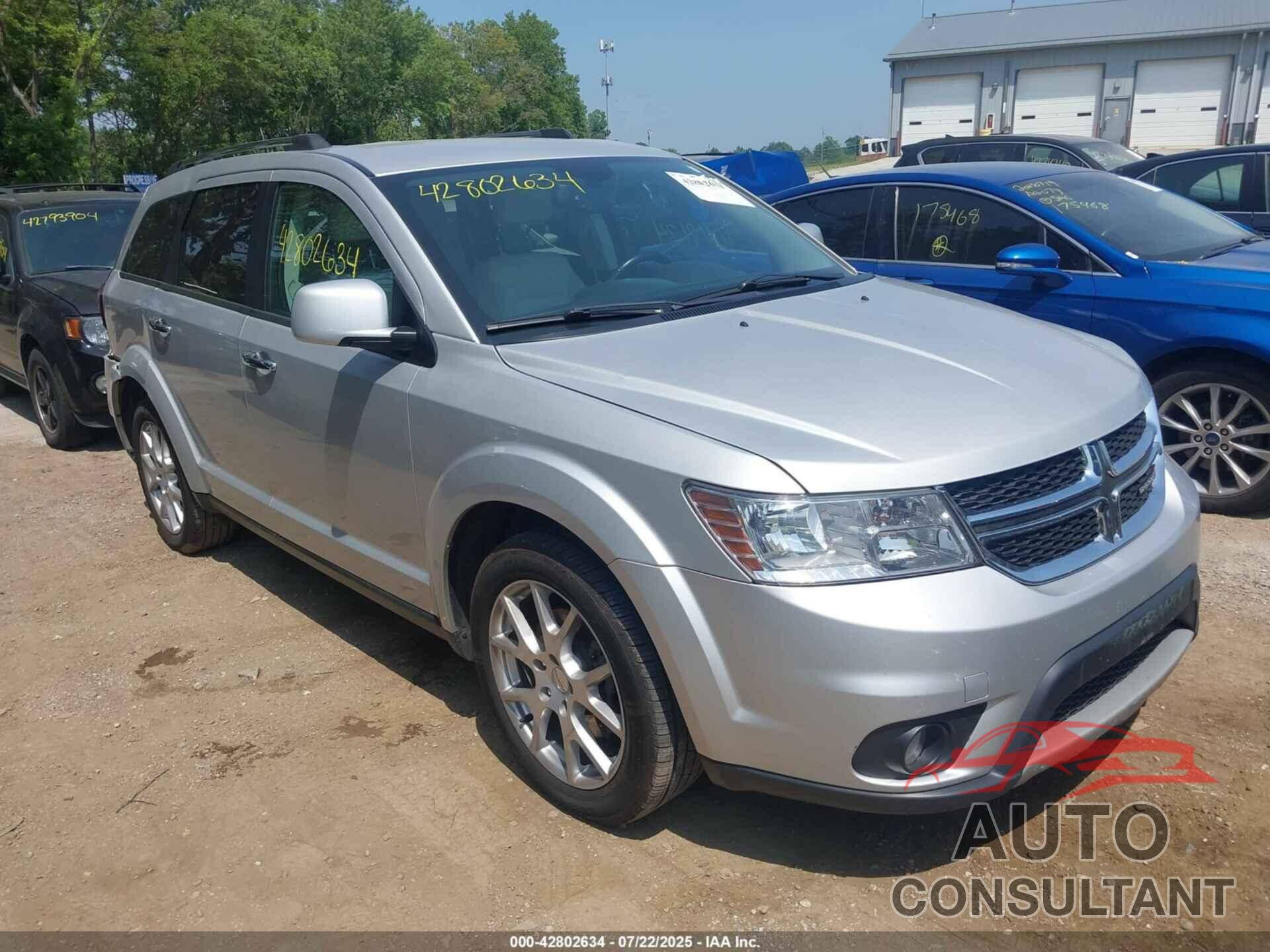 DODGE JOURNEY 2014 - 3C4PDCDG3ET182590