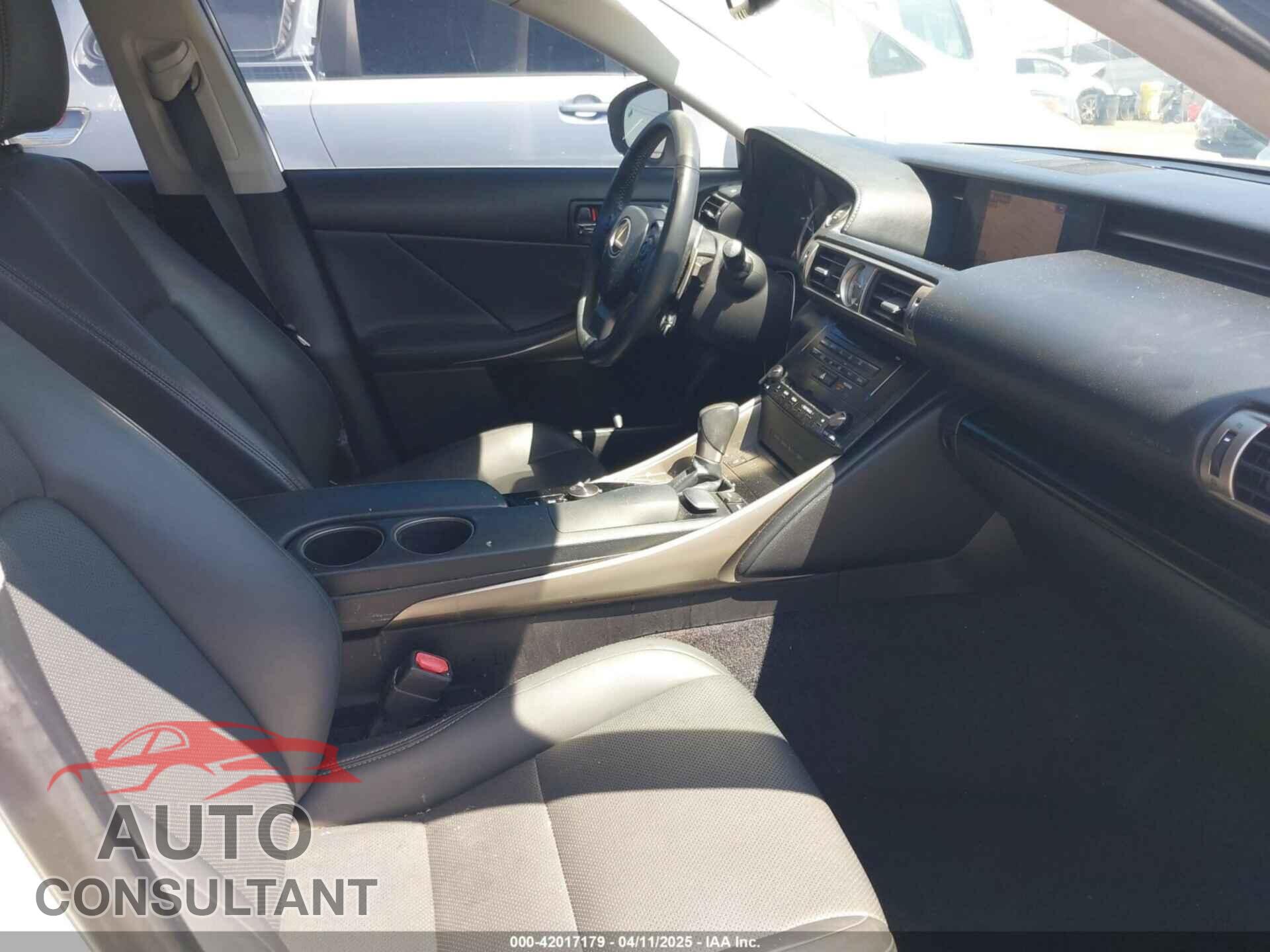 LEXUS IS 250 2014 - JTHBF1D21E5029010