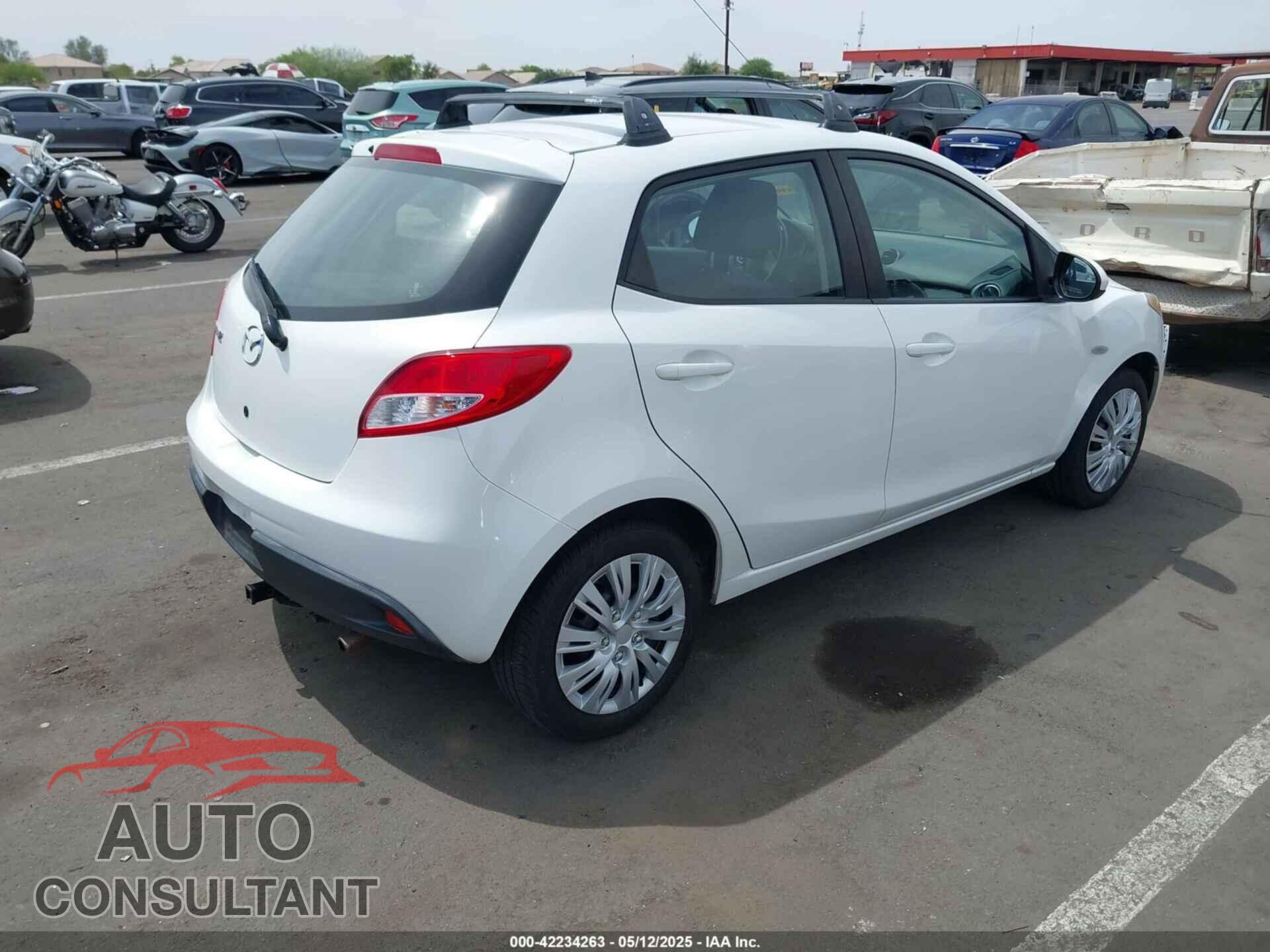 MAZDA MAZDA2 2011 - JM1DE1HY7B0125812