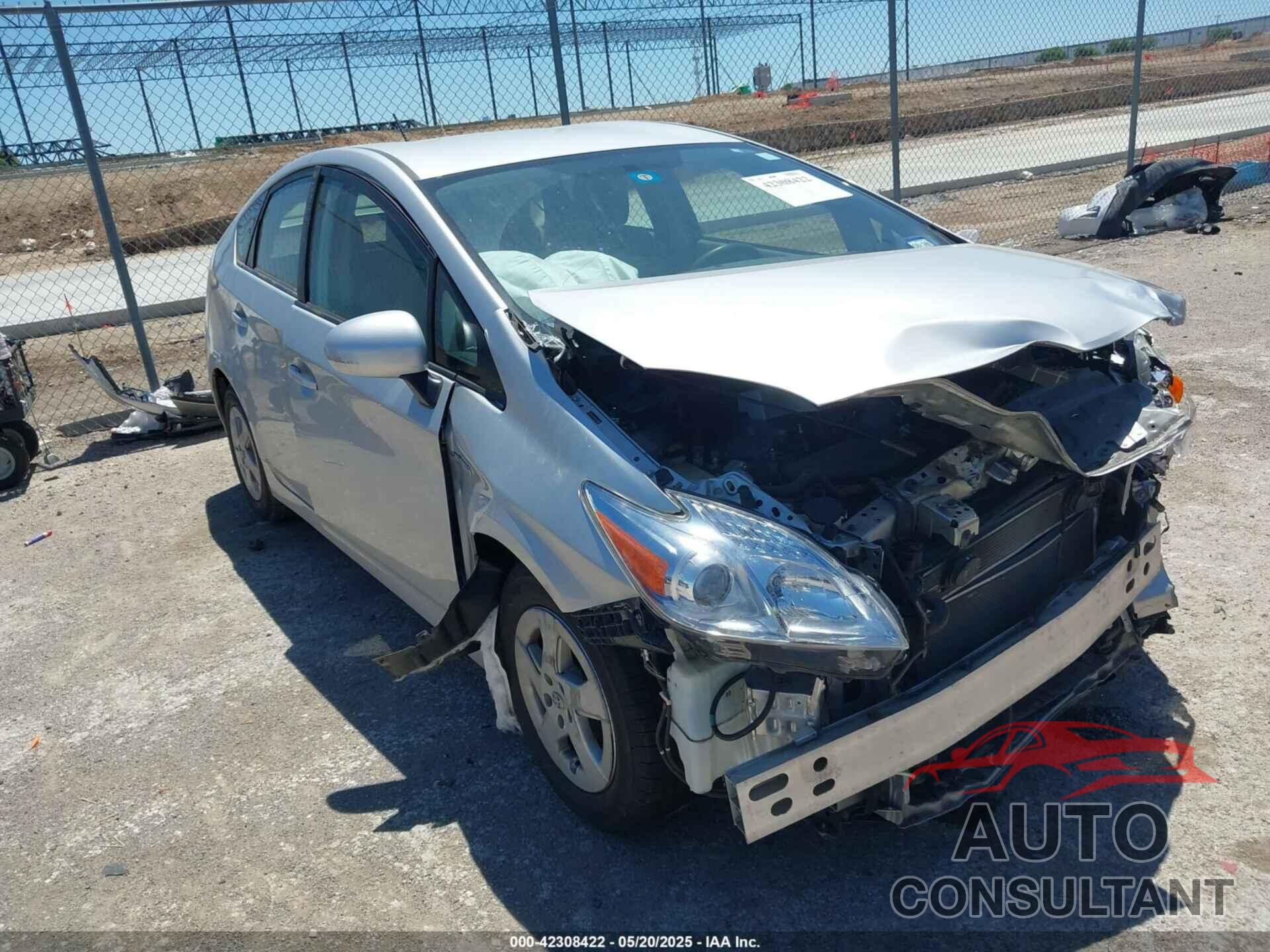 TOYOTA PRIUS 2011 - JTDKN3DU1B1475615