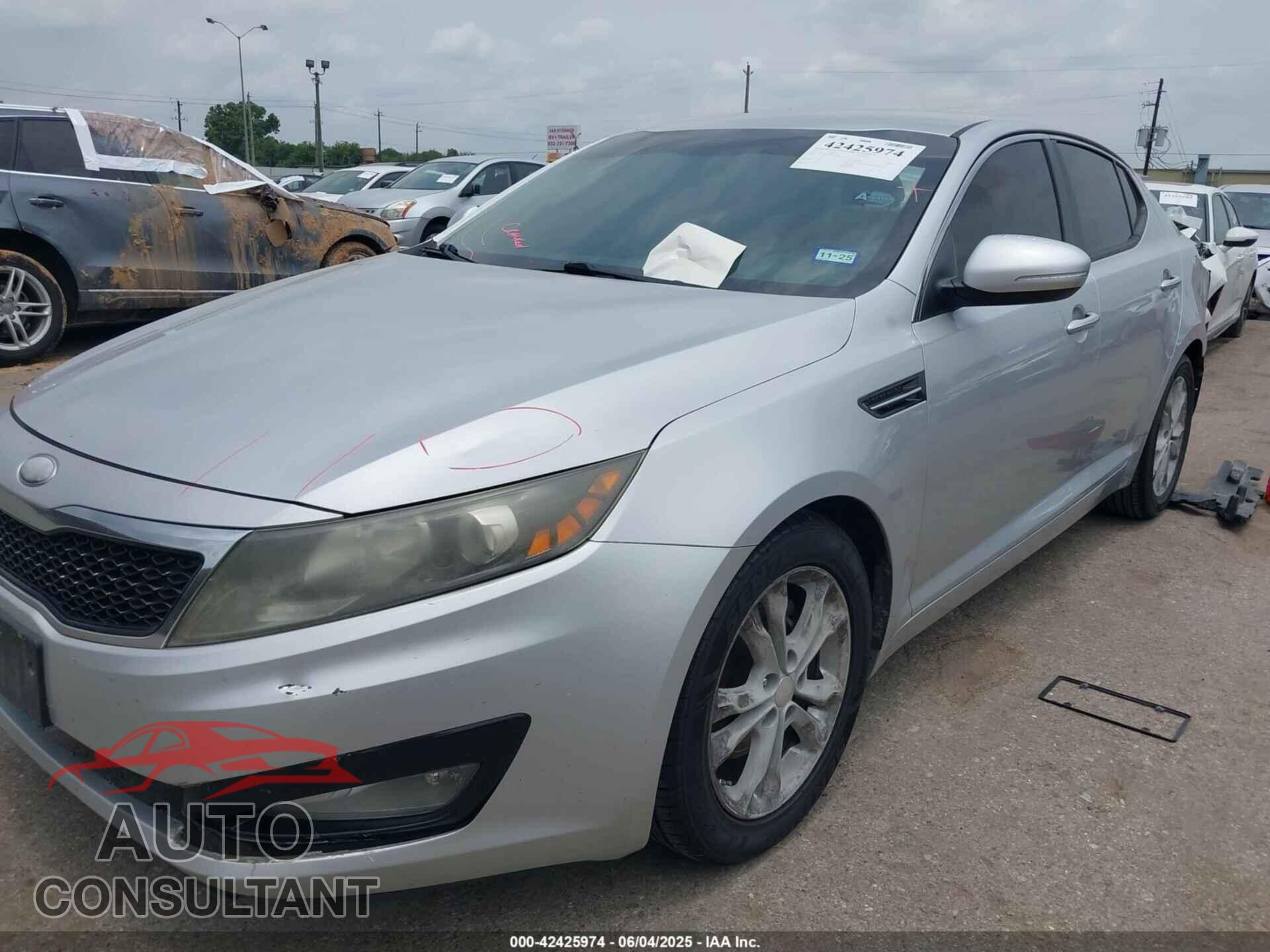 KIA OPTIMA 2013 - 5XXGN4A75DG161872