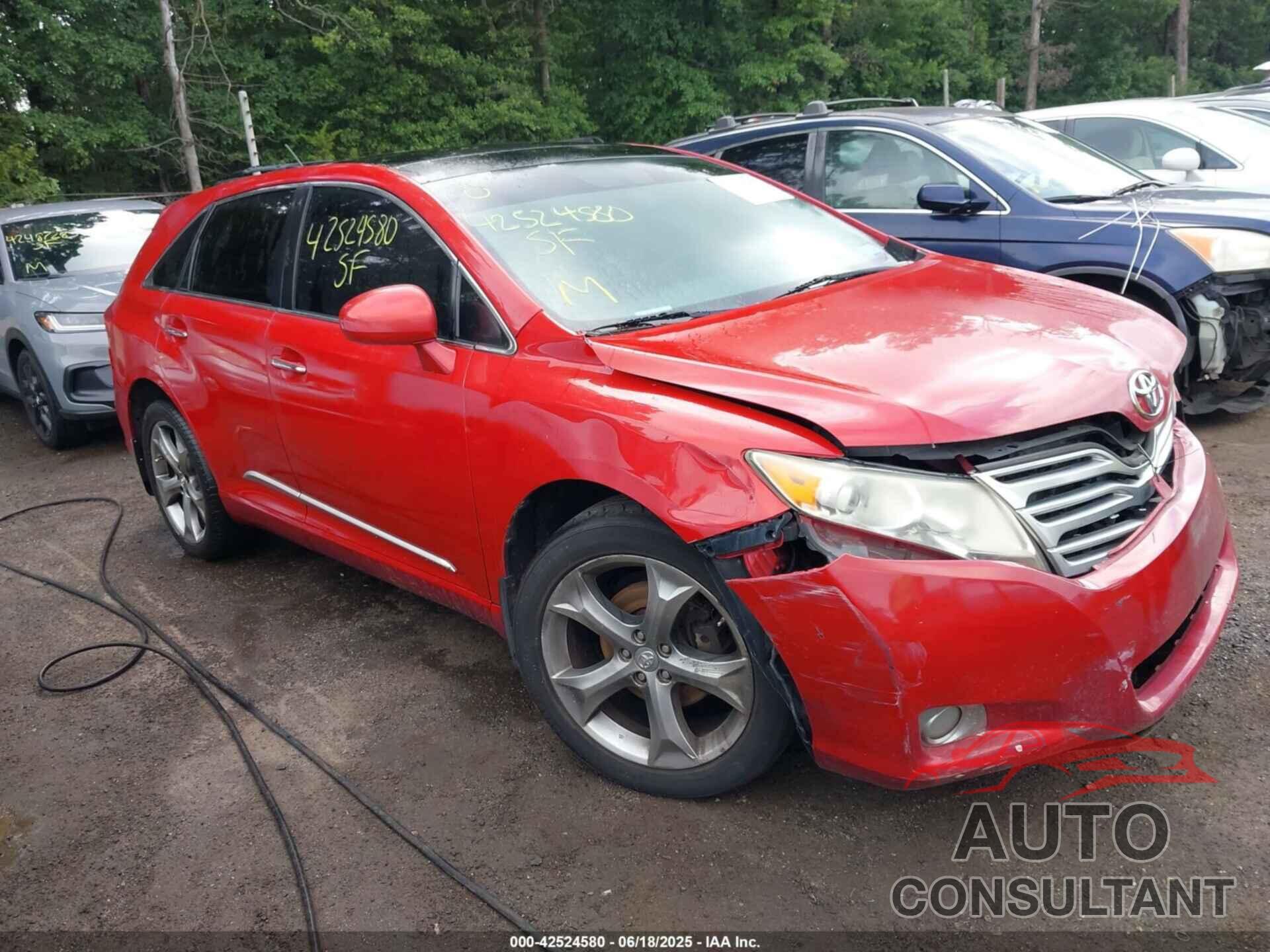 TOYOTA VENZA 2012 - 4T3BK3BB8CU066301