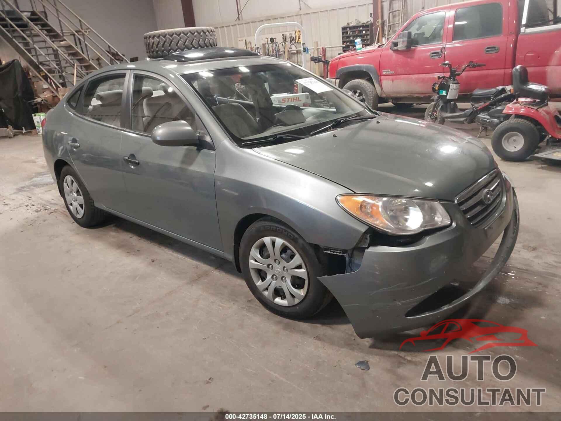HYUNDAI ELANTRA 2009 - KMHDU46D29U671002