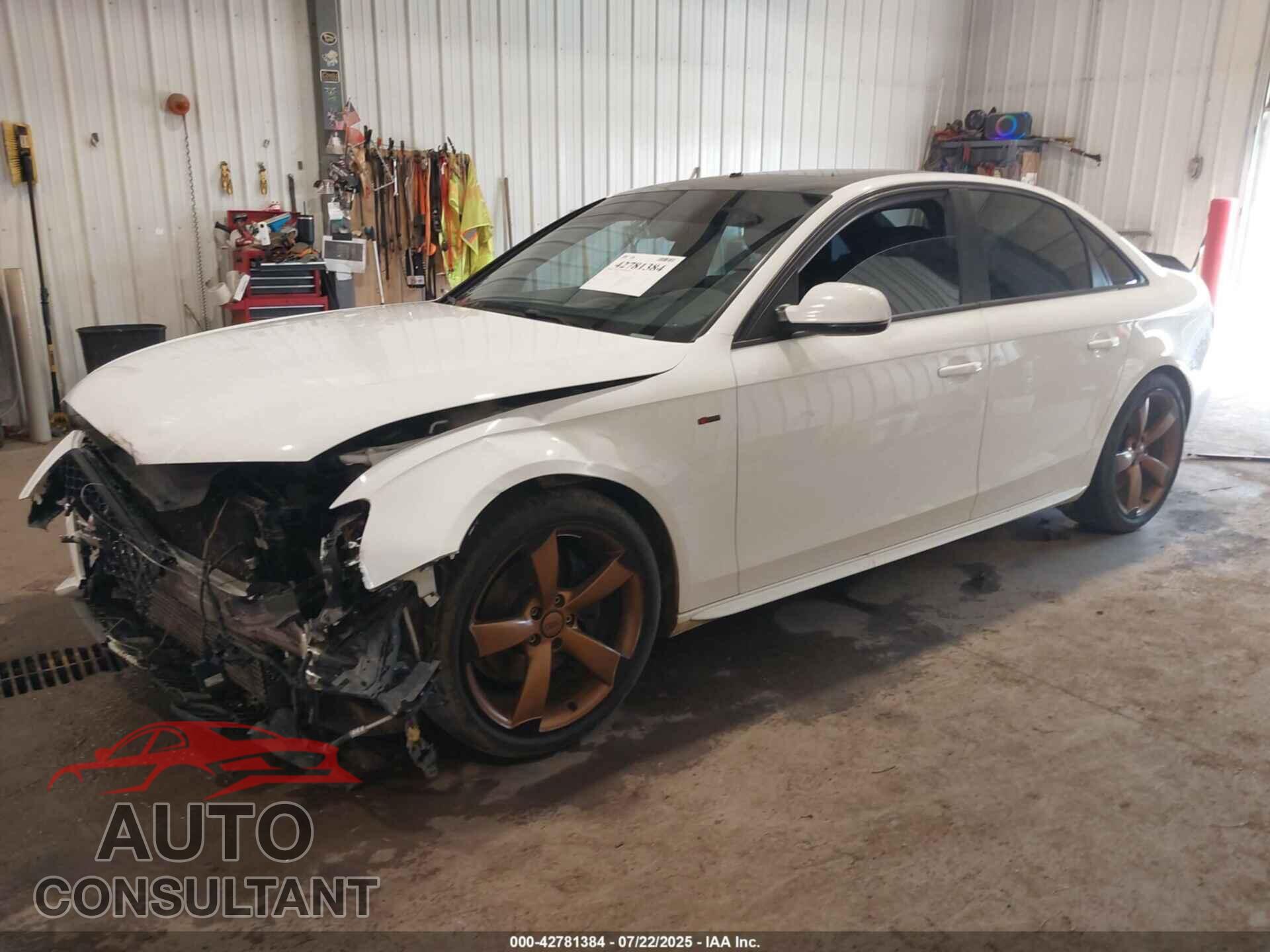 AUDI A4 2012 - WAUKFAFL1CN005808