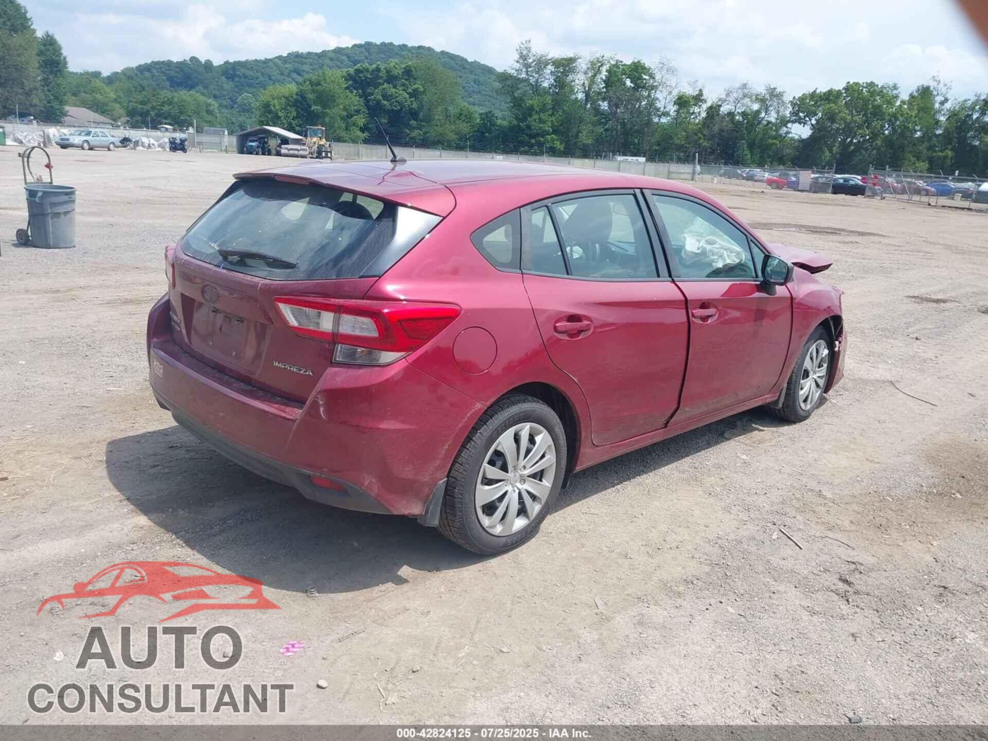 SUBARU IMPREZA 2018 - 4S3GTAA69J3703255