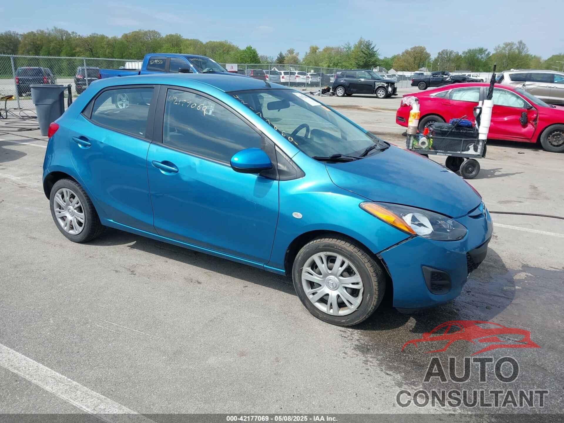 MAZDA MAZDA2 2012 - JM1DE1KY5C0149990