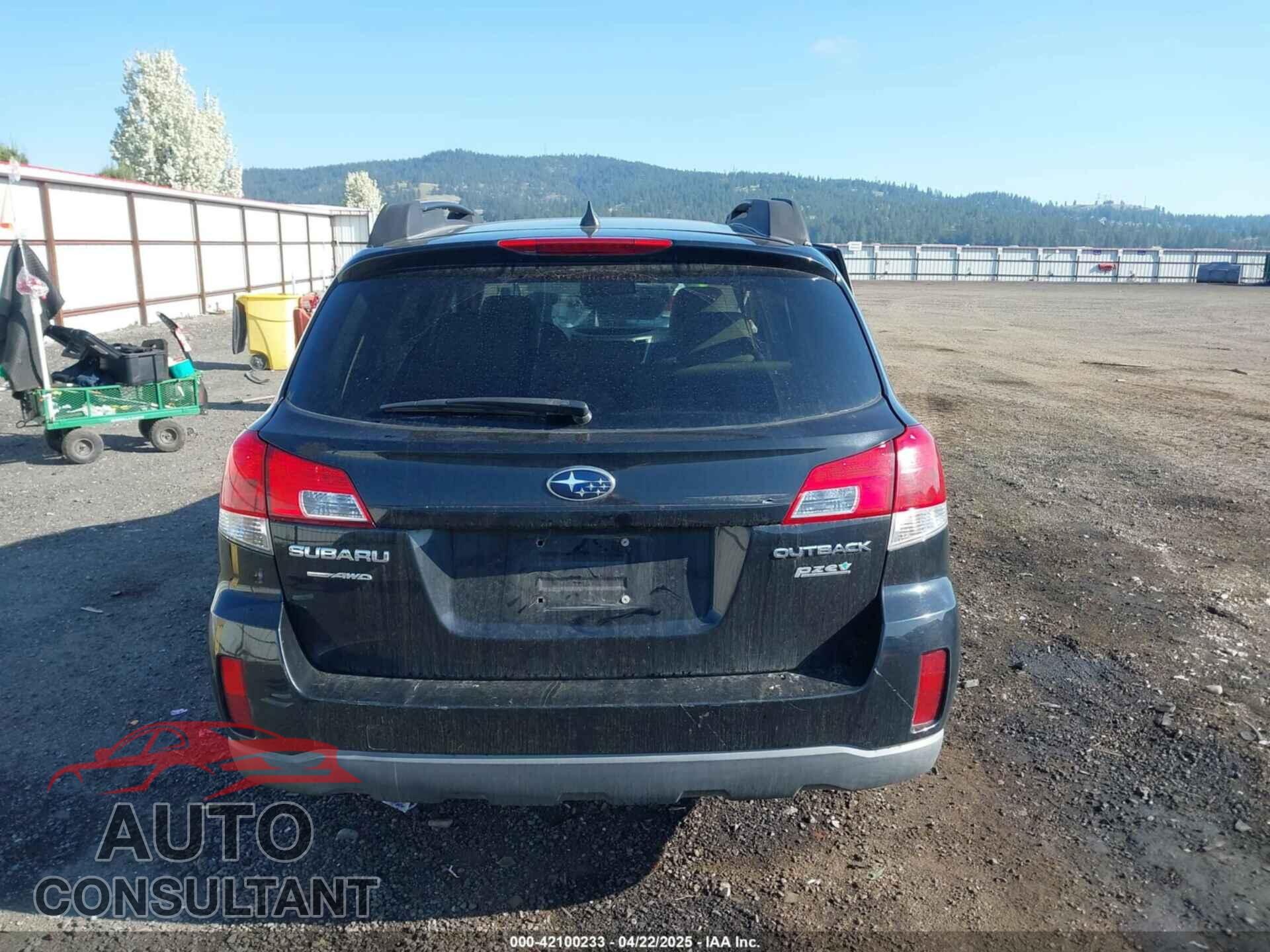 SUBARU OUTBACK 2011 - 4S4BRBFC3B3362168
