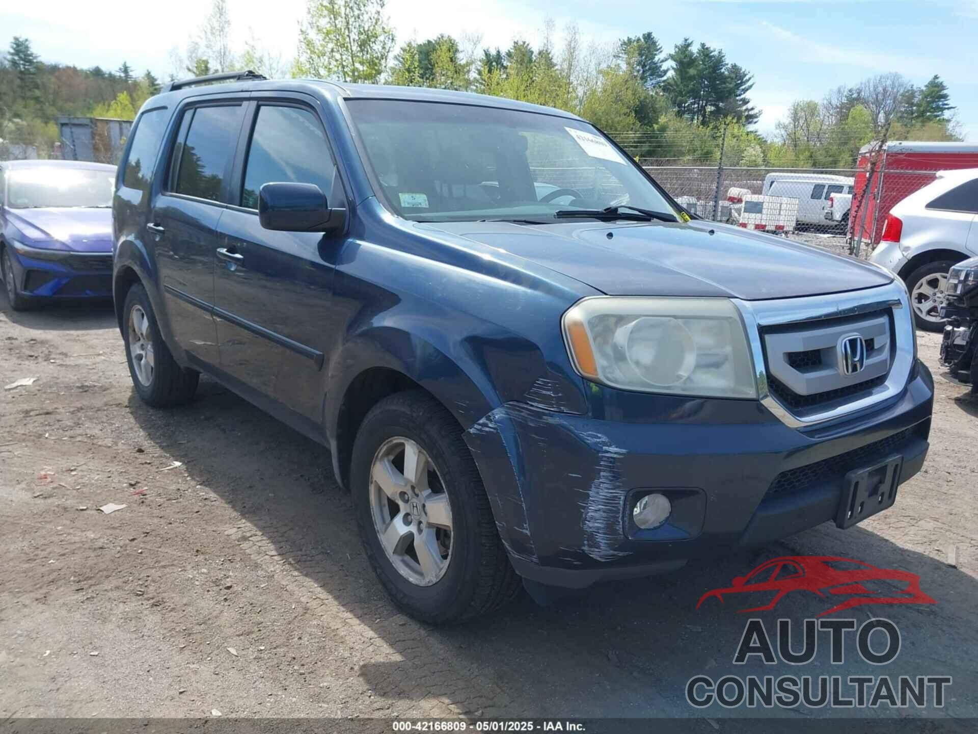HONDA PILOT 2010 - 5FNYF4H68AB021179