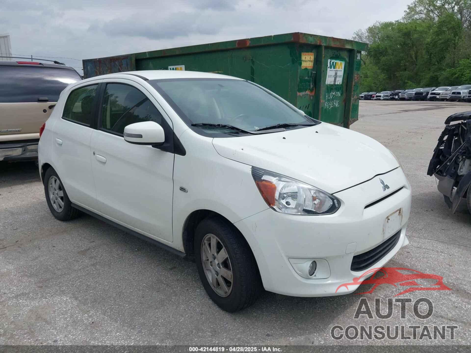 MITSUBISHI MIRAGE 2015 - ML32A4HJ8FH004983