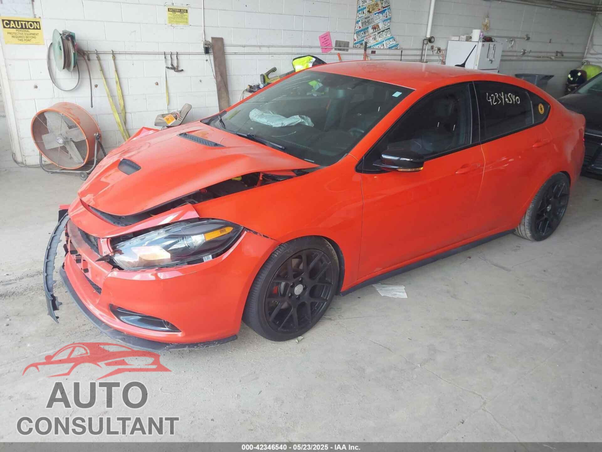 DODGE DART 2016 - 1C3CDFEB7GD701639