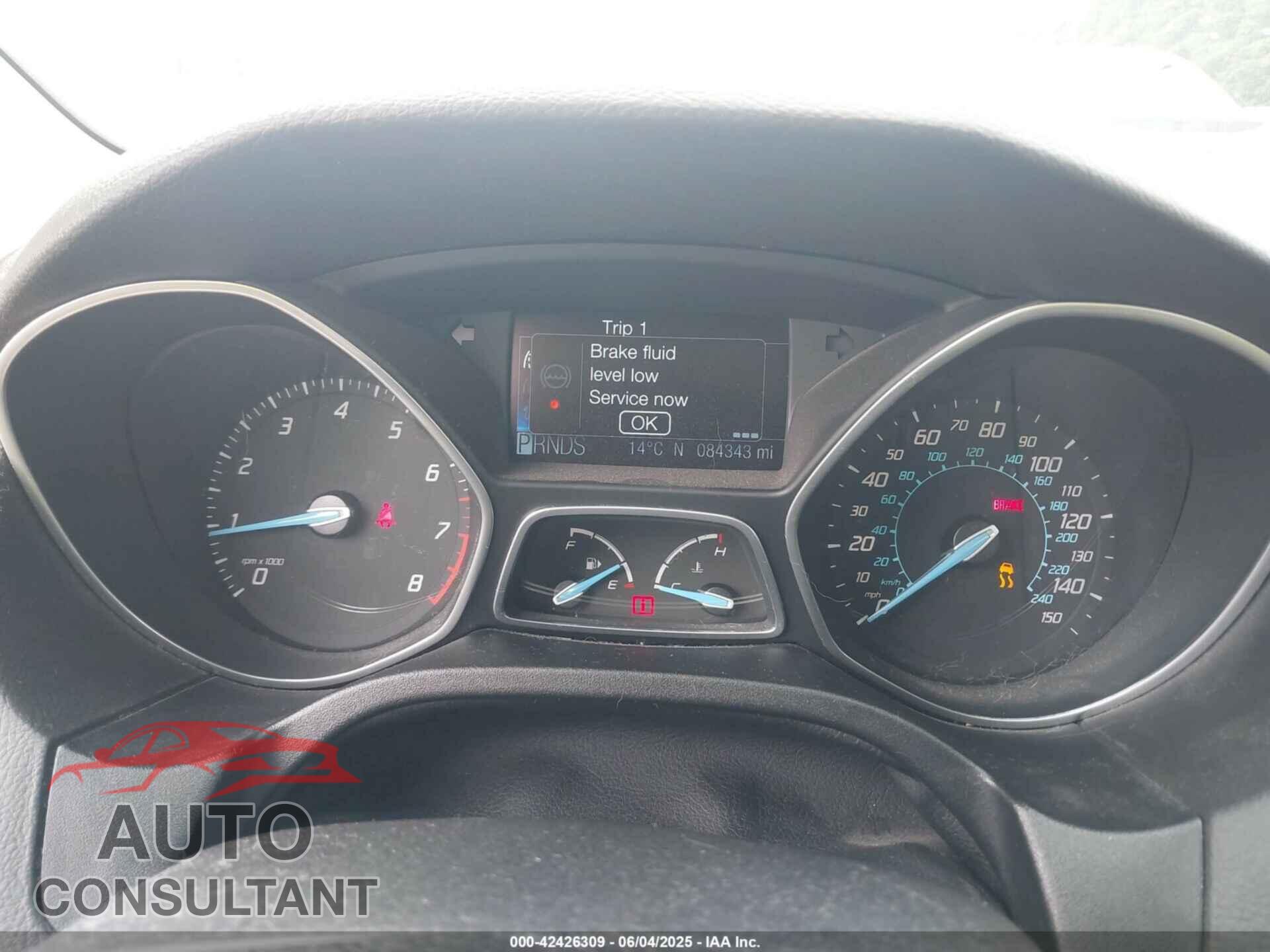 FORD FOCUS 2012 - 1FAHP3H2XCL292965