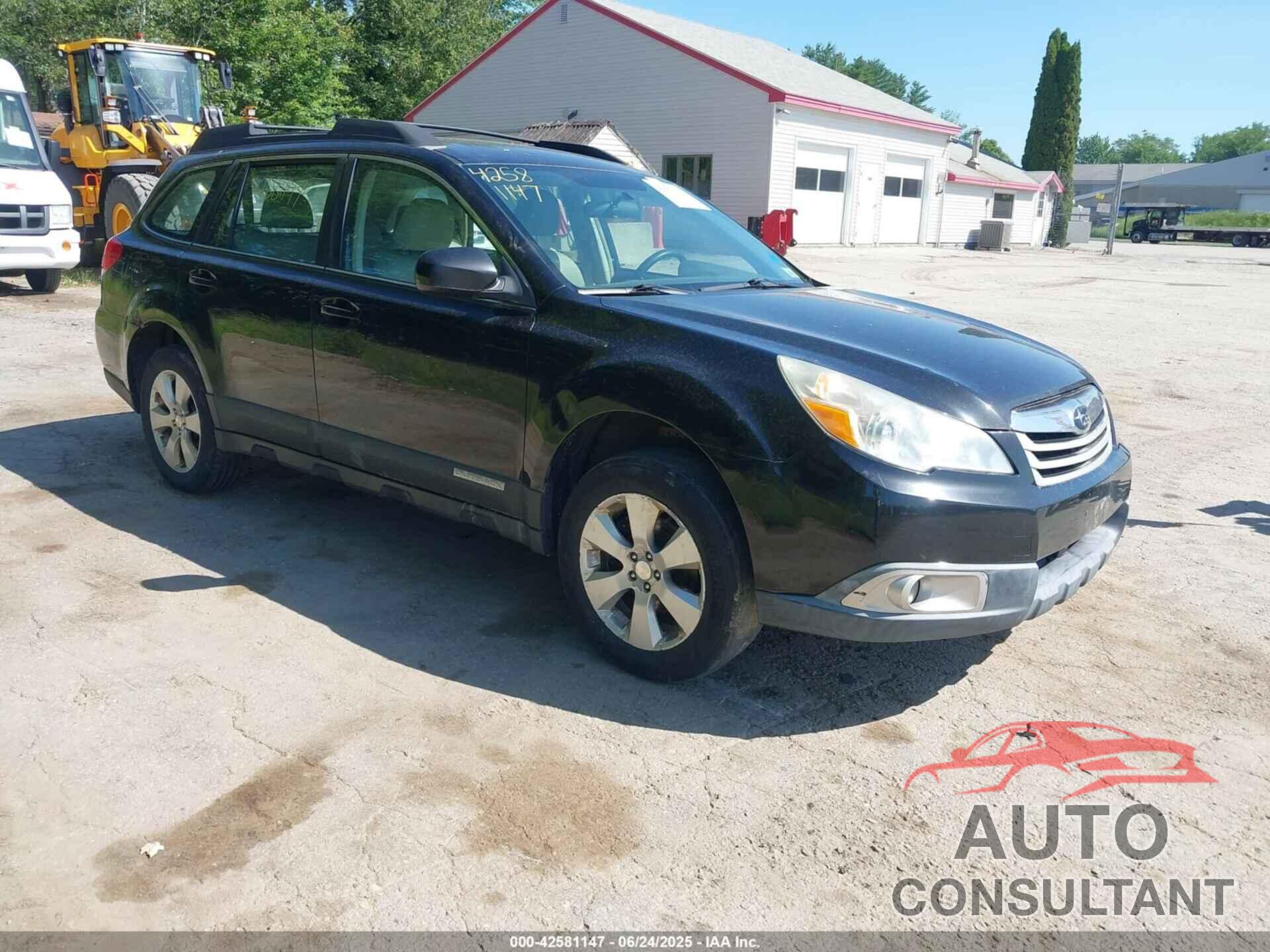 SUBARU OUTBACK 2012 - 4S4BRBAC9C3250242