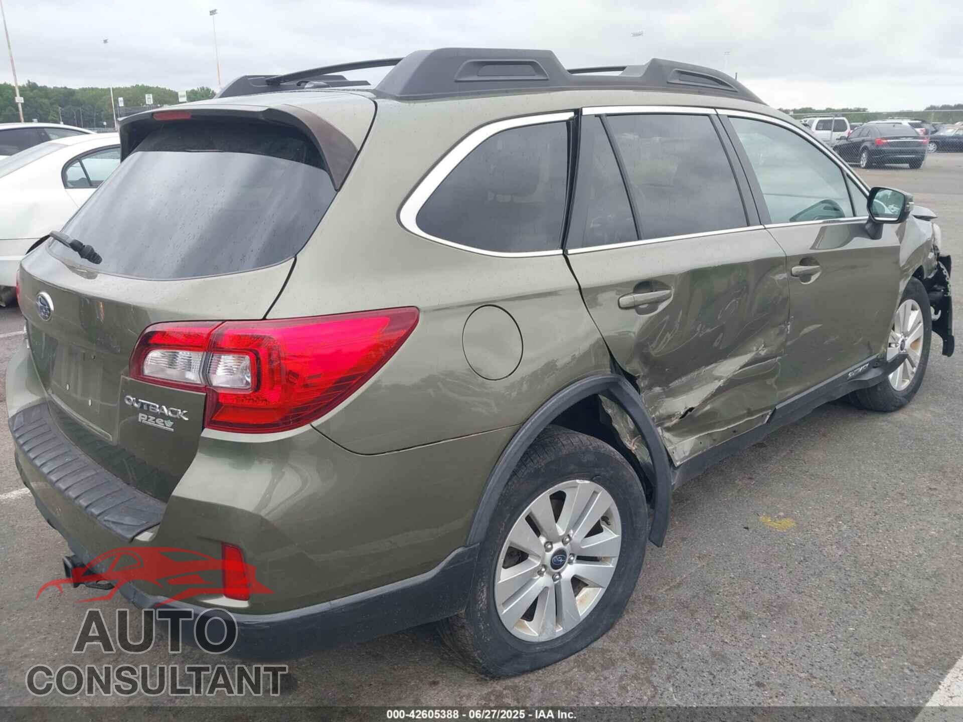 SUBARU OUTBACK 2015 - 4S4BSAFC2F3313385