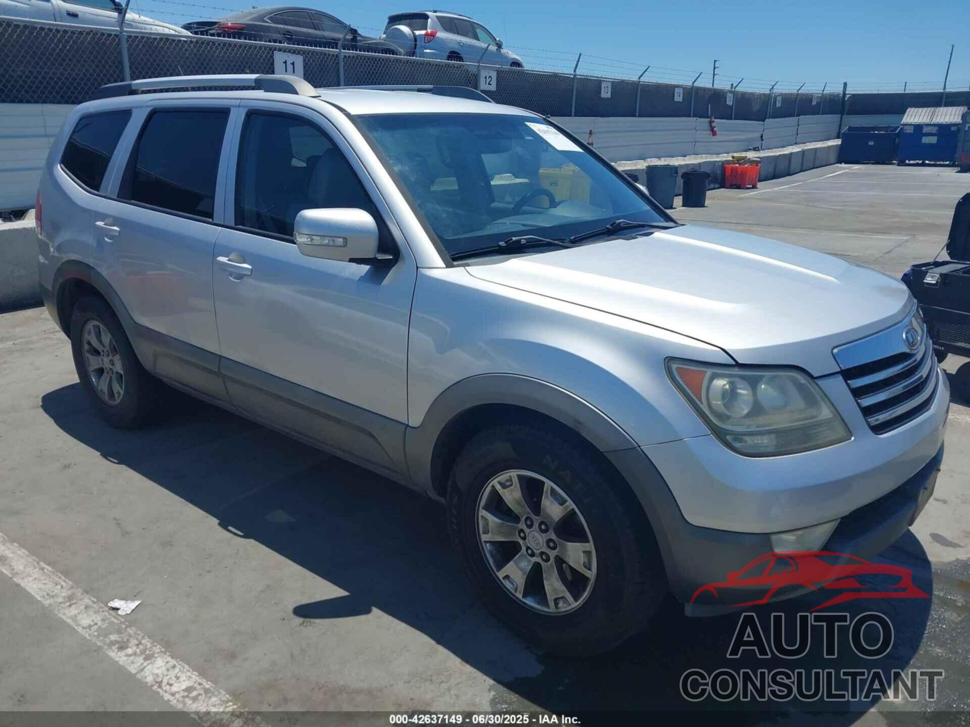 KIA BORREGO 2009 - KNDJJ741195031206