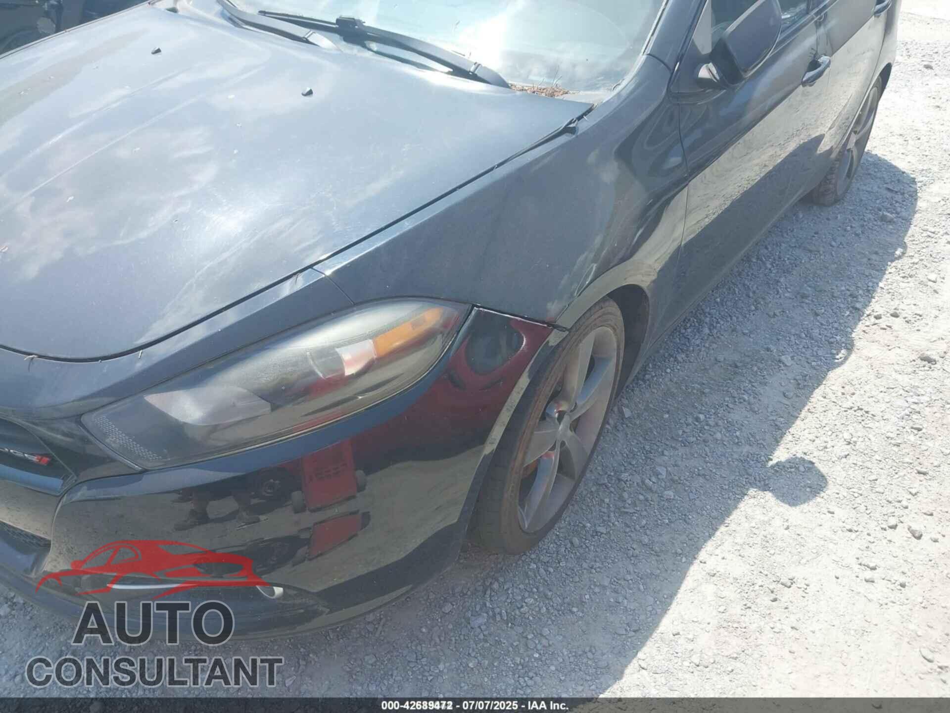 DODGE DART 2014 - 1C3CDFEB1ED867779