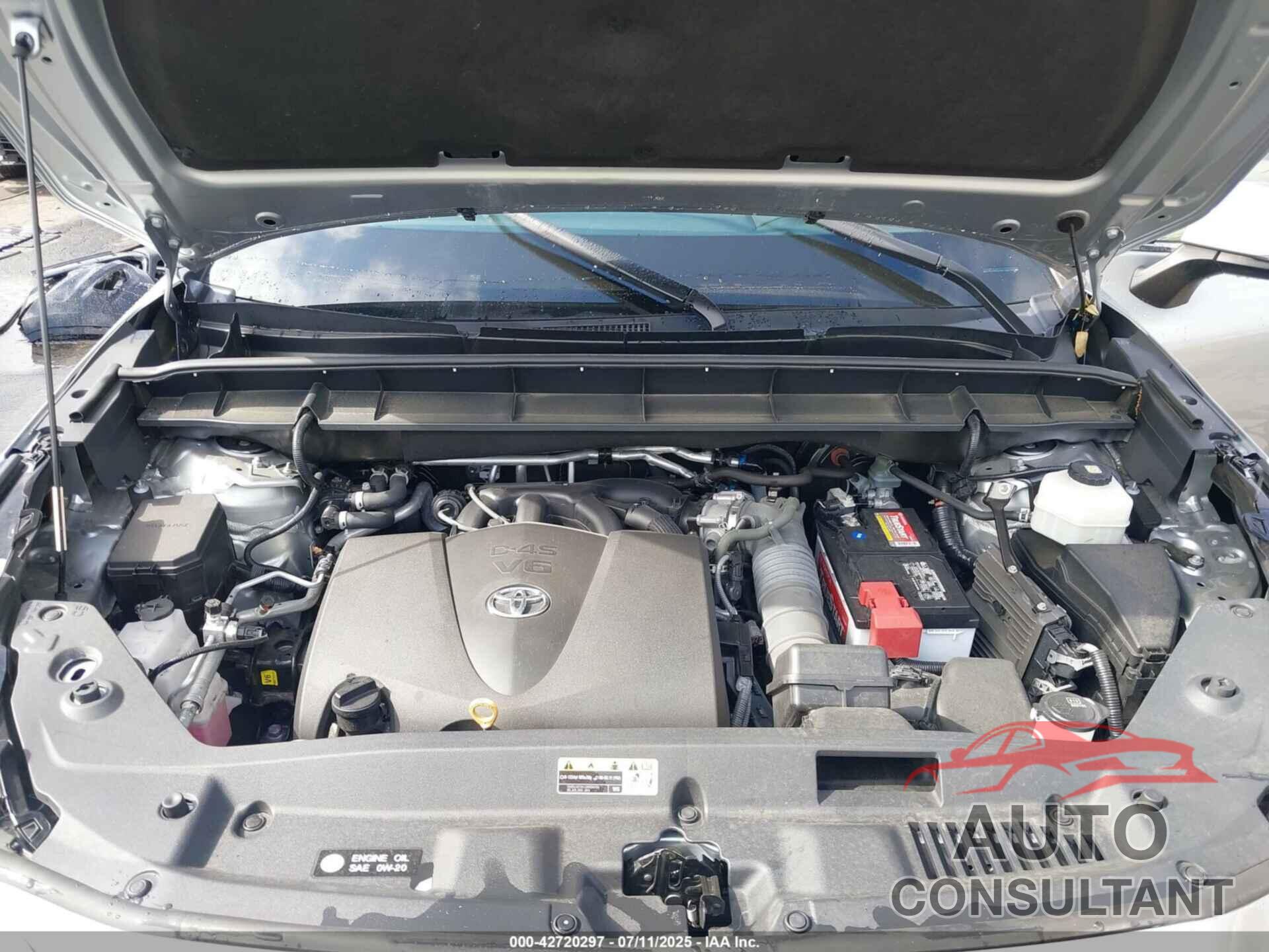 TOYOTA HIGHLANDER 2021 - 5TDGZRBH7MS160455