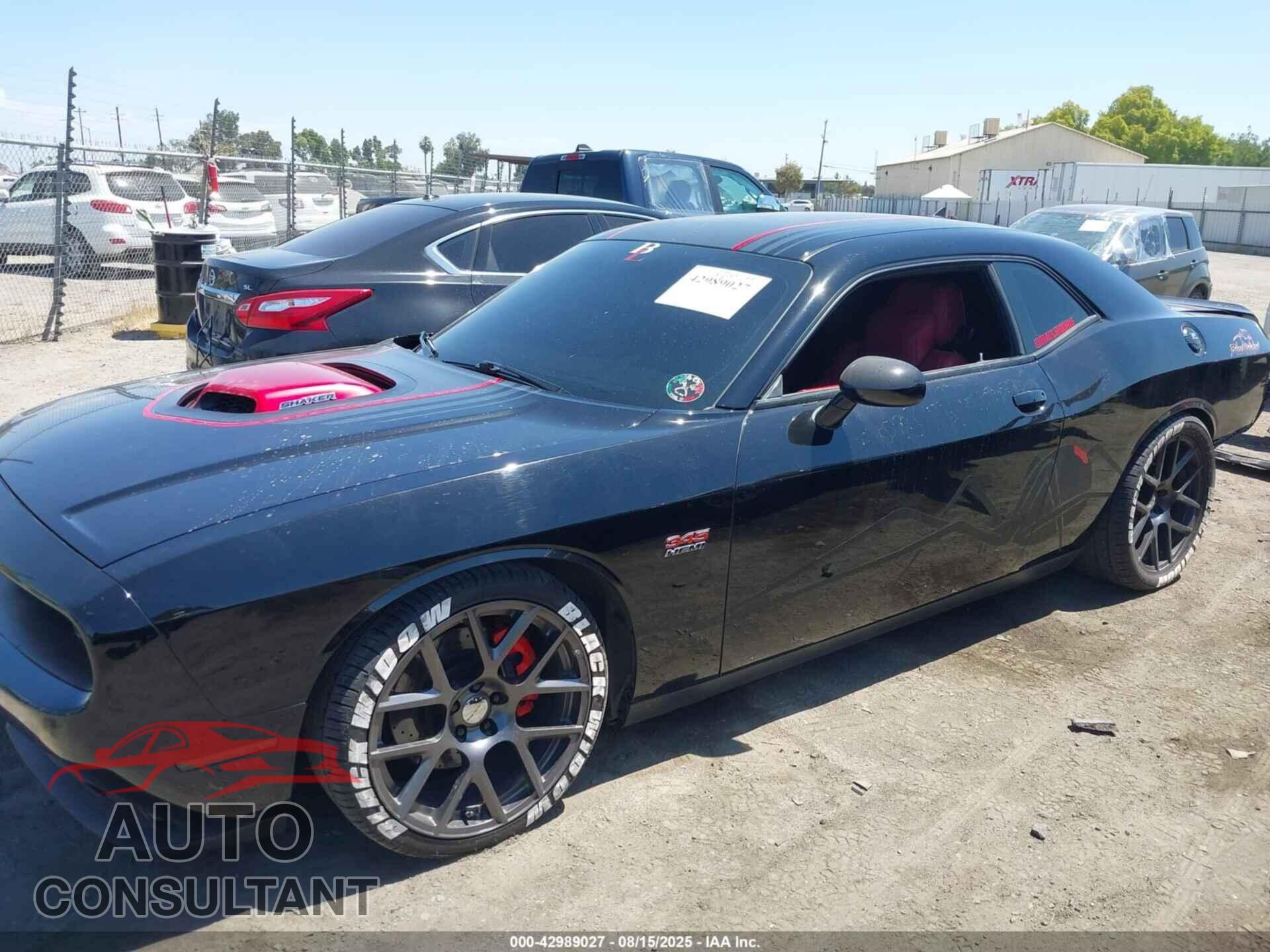 DODGE CHALLENGER 2016 - 2C3CDZBT7GH338471