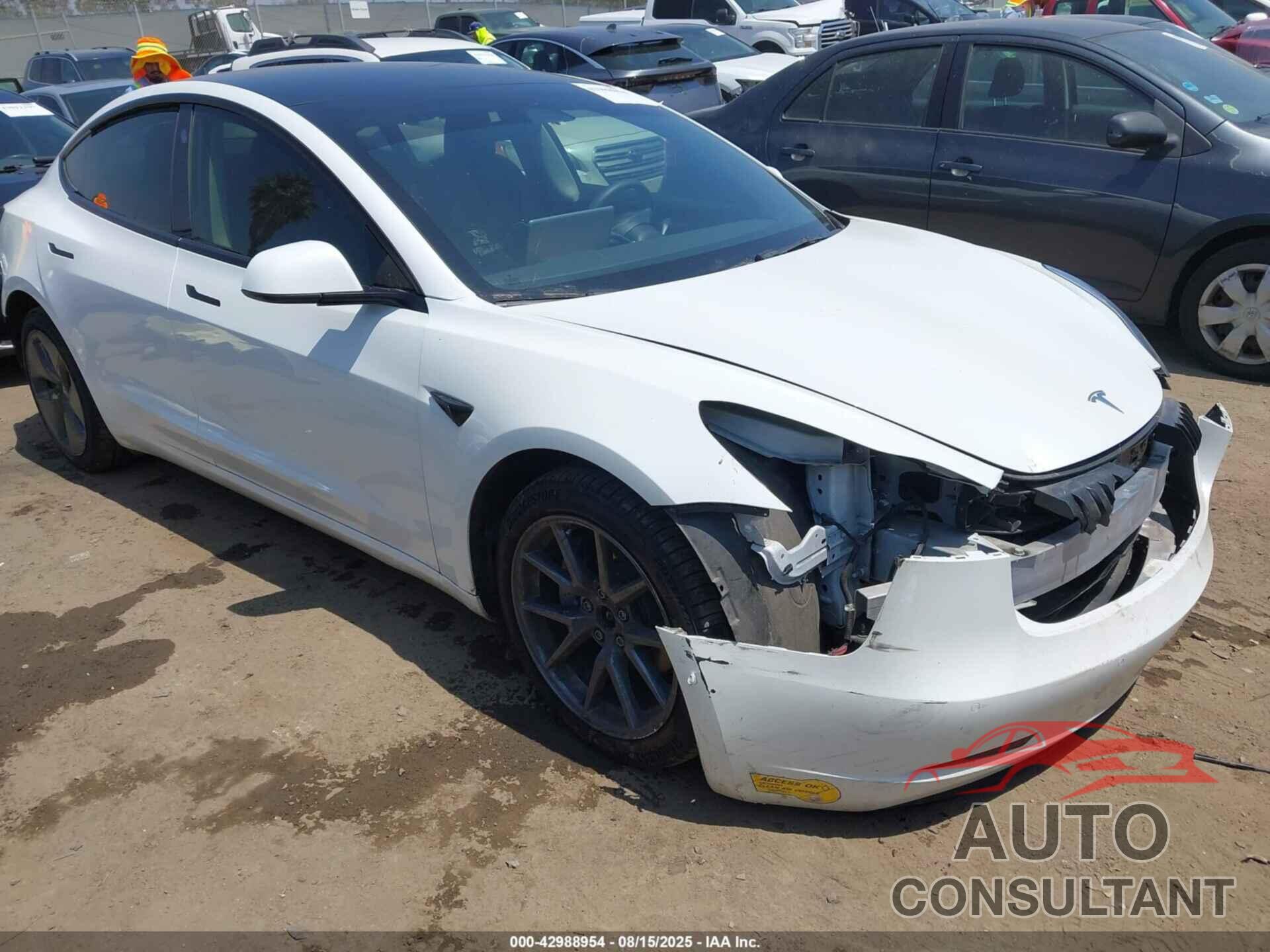 TESLA MODEL 3 2022 - 5YJ3E1EB7NF181671
