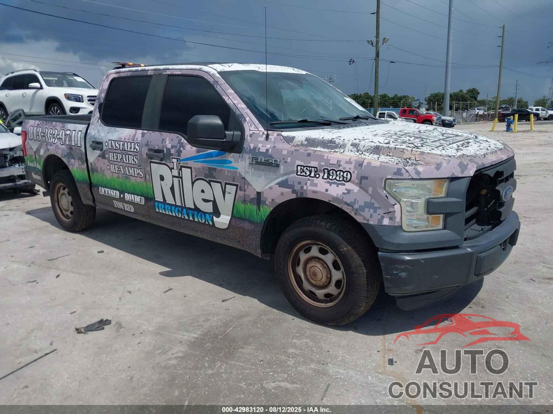 FORD F150 2016 - 1FTEW1CGXGFA51046