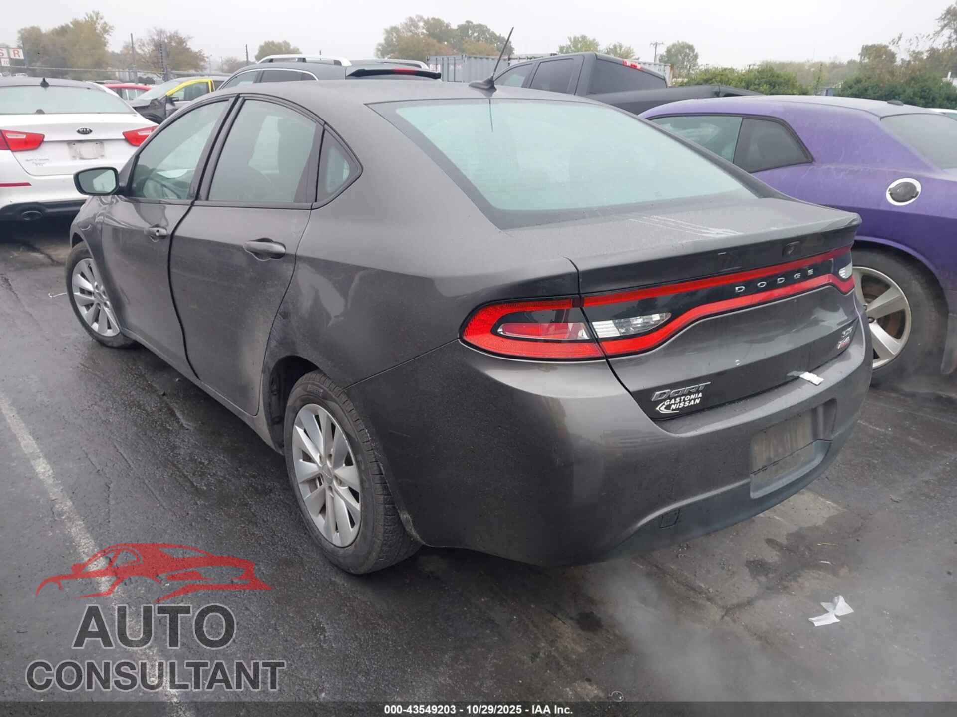 DODGE DART 2014 - 1C3CDFBB7ED802133
