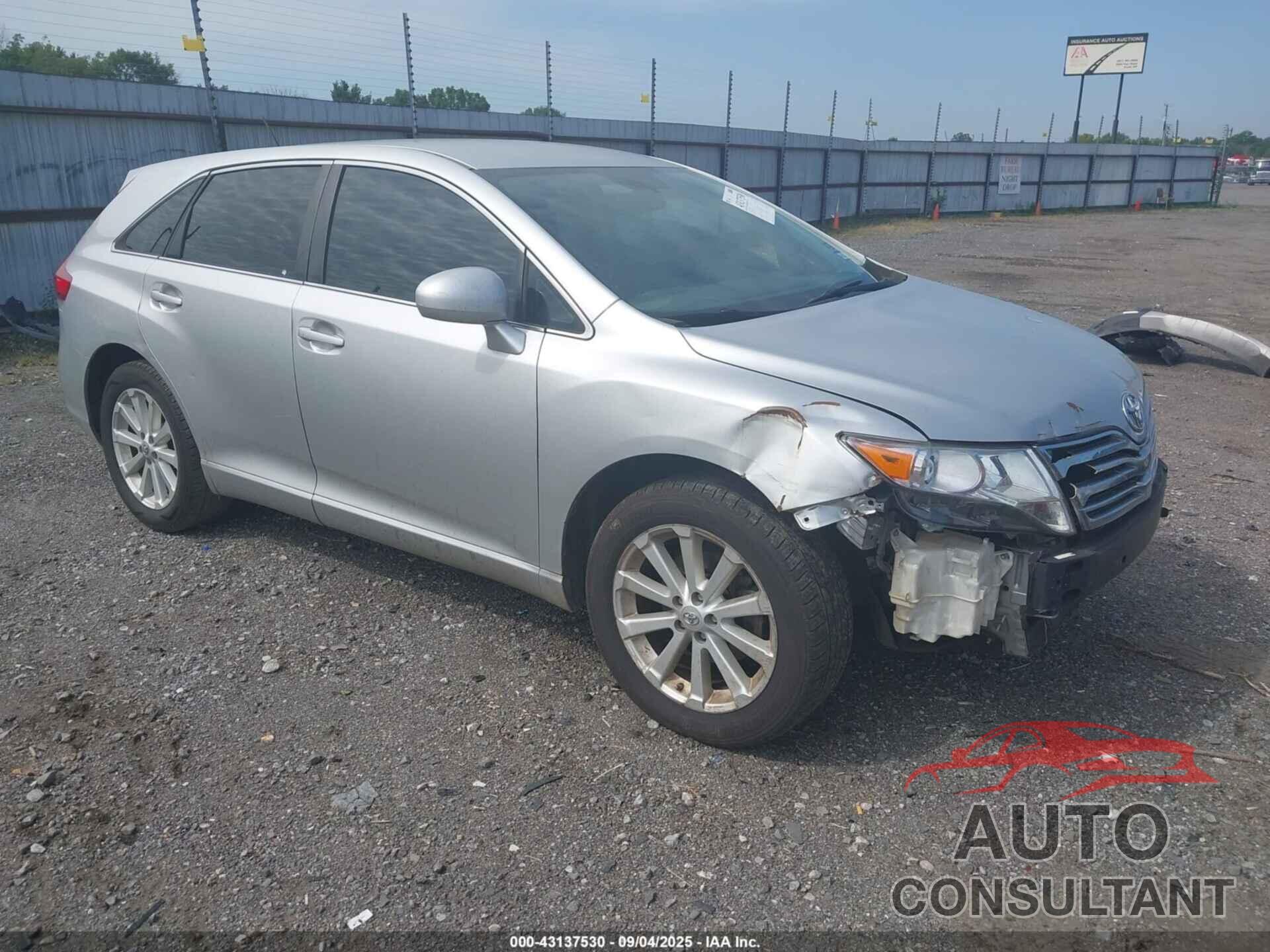 TOYOTA VENZA 2012 - 4T3ZA3BB1CU056325