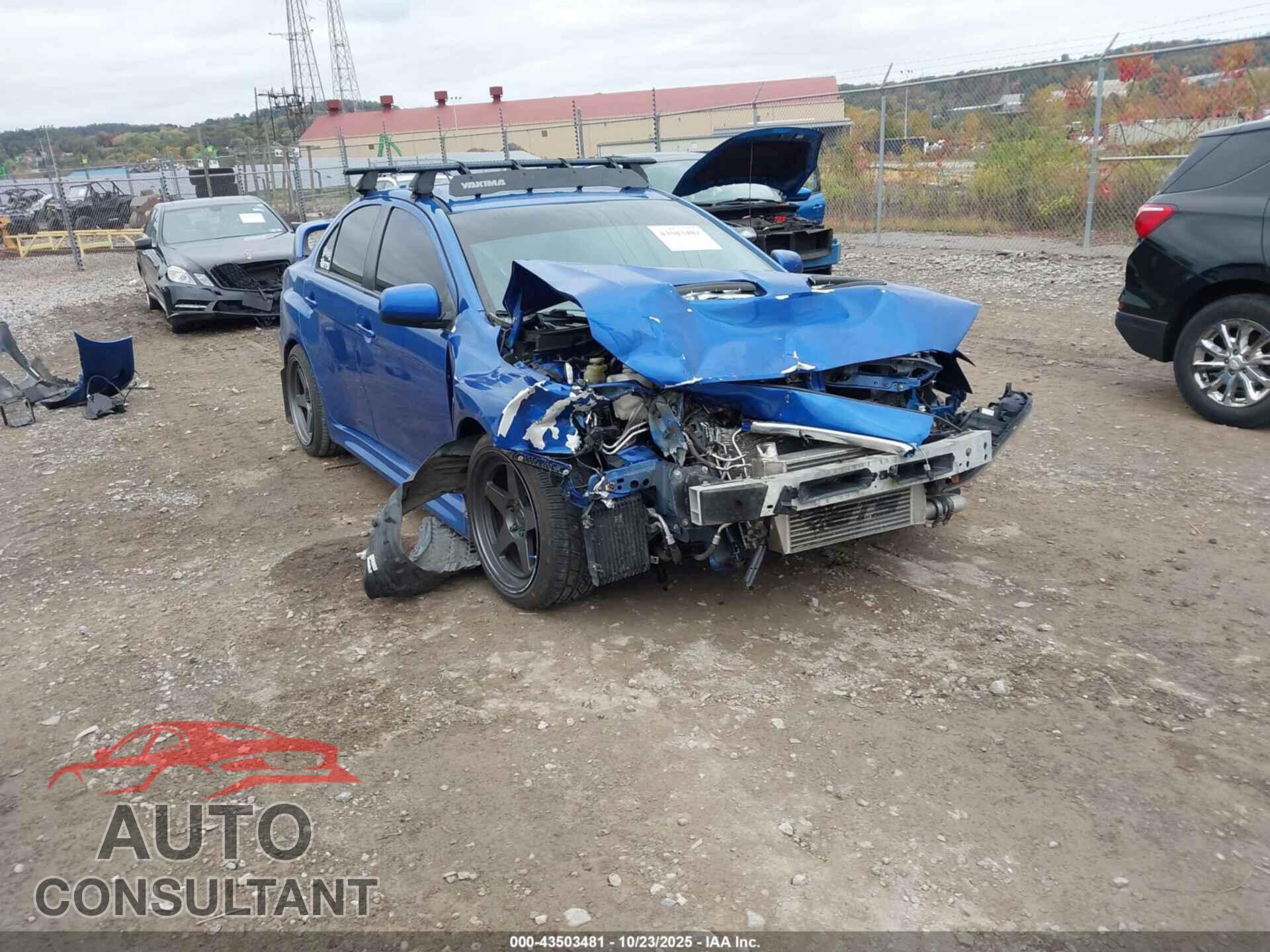 MITSUBISHI LANCER EVOLUTION 2012 - JA32W8FV6CU028552