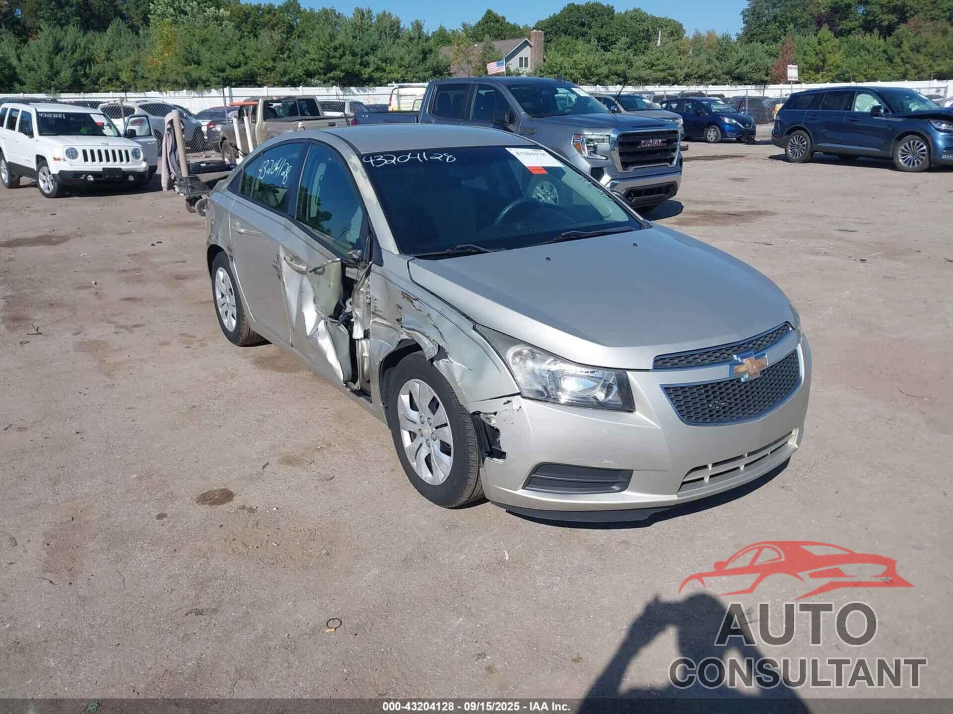 CHEVROLET CRUZE 2013 - 1G1PA5SH7D7325634