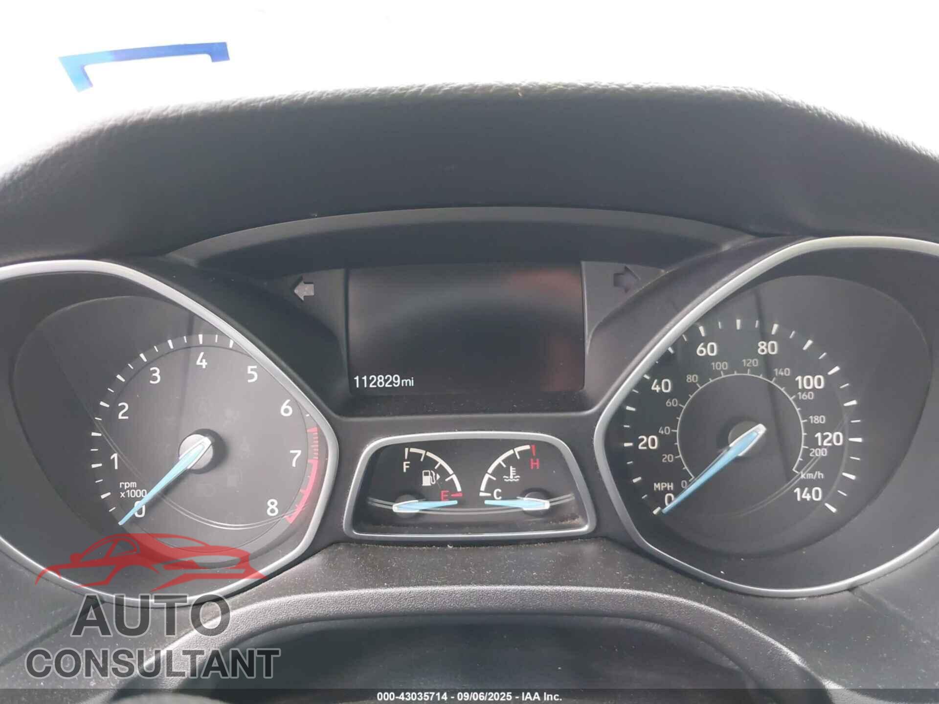 FORD FOCUS 2016 - 1FADP3F20GL398669