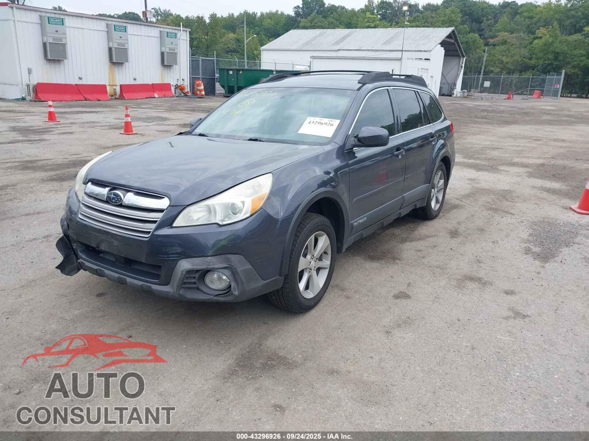 SUBARU OUTBACK 2013 - 4S4BRCPC2D3224452