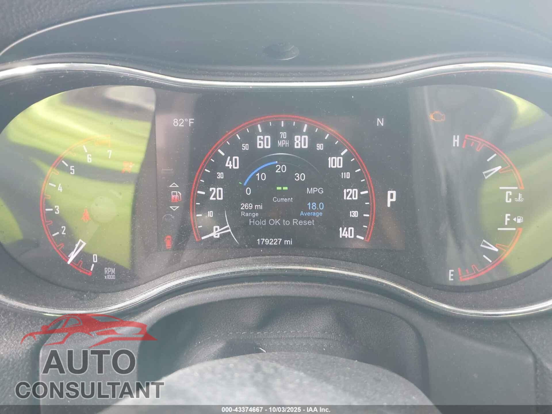 DODGE DURANGO 2014 - 1C4RDHAG9EC344941