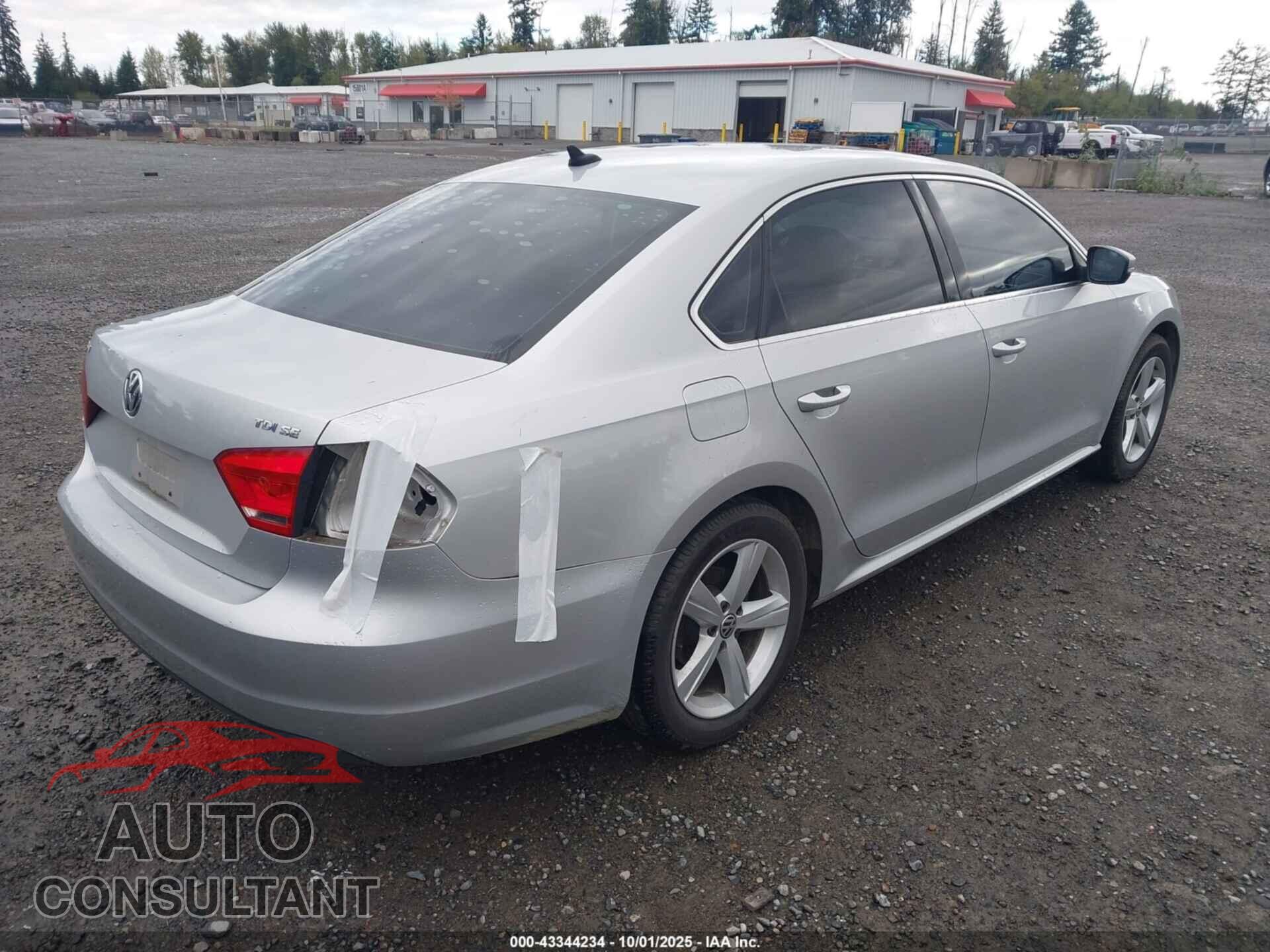 VOLKSWAGEN PASSAT 2013 - 1VWBN7A31DC011263