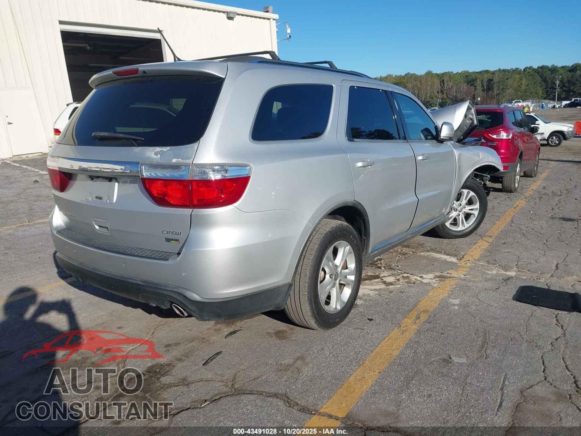 DODGE DURANGO 2012 - 1C4RDHDG4CC164095
