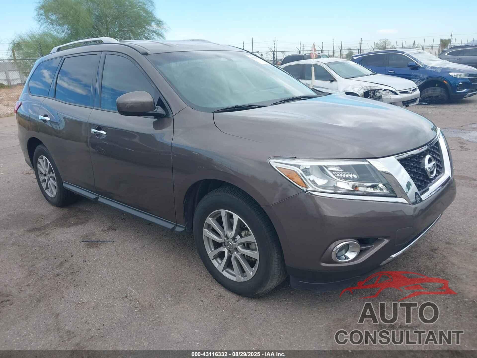 NISSAN PATHFINDER 2015 - 5N1AR2MN2FC695452