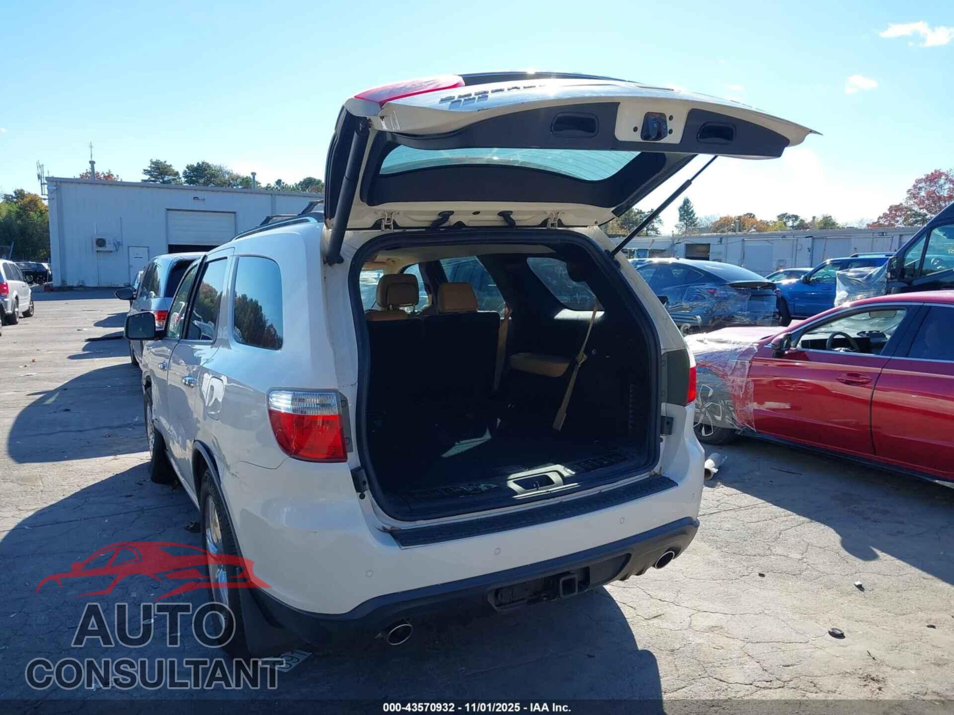 DODGE DURANGO 2011 - 1D4SE5GT9BC693193