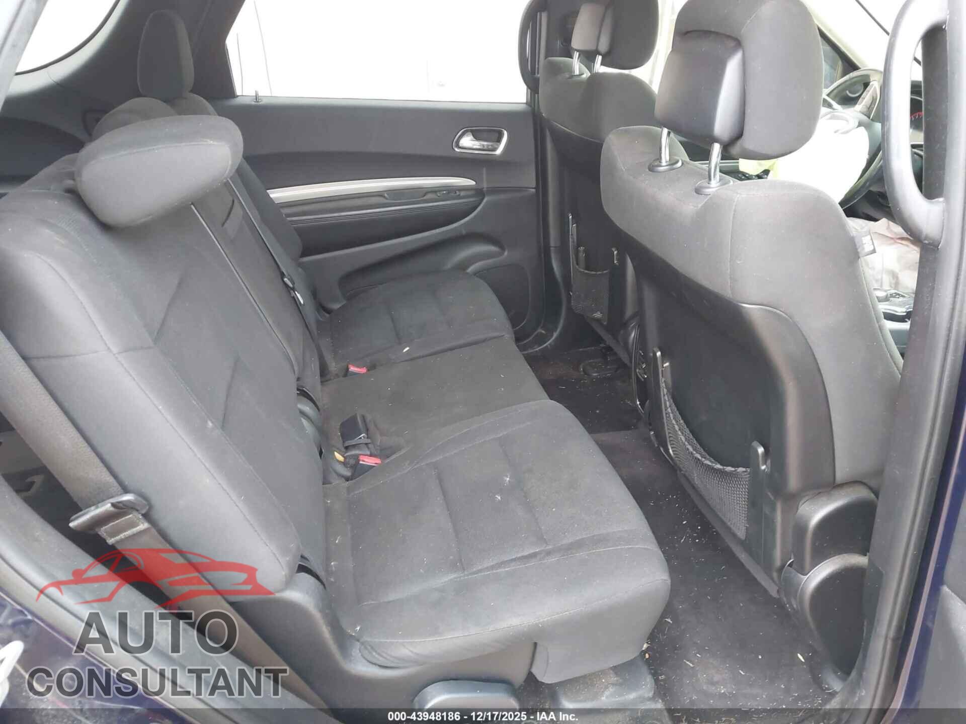 DODGE DURANGO 2017 - 1C4RDJAG6HC611948