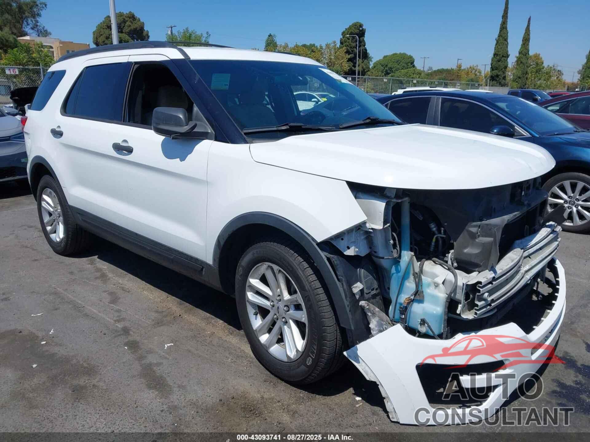 FORD EXPLORER 2017 - 1FM5K7B84HGA12291