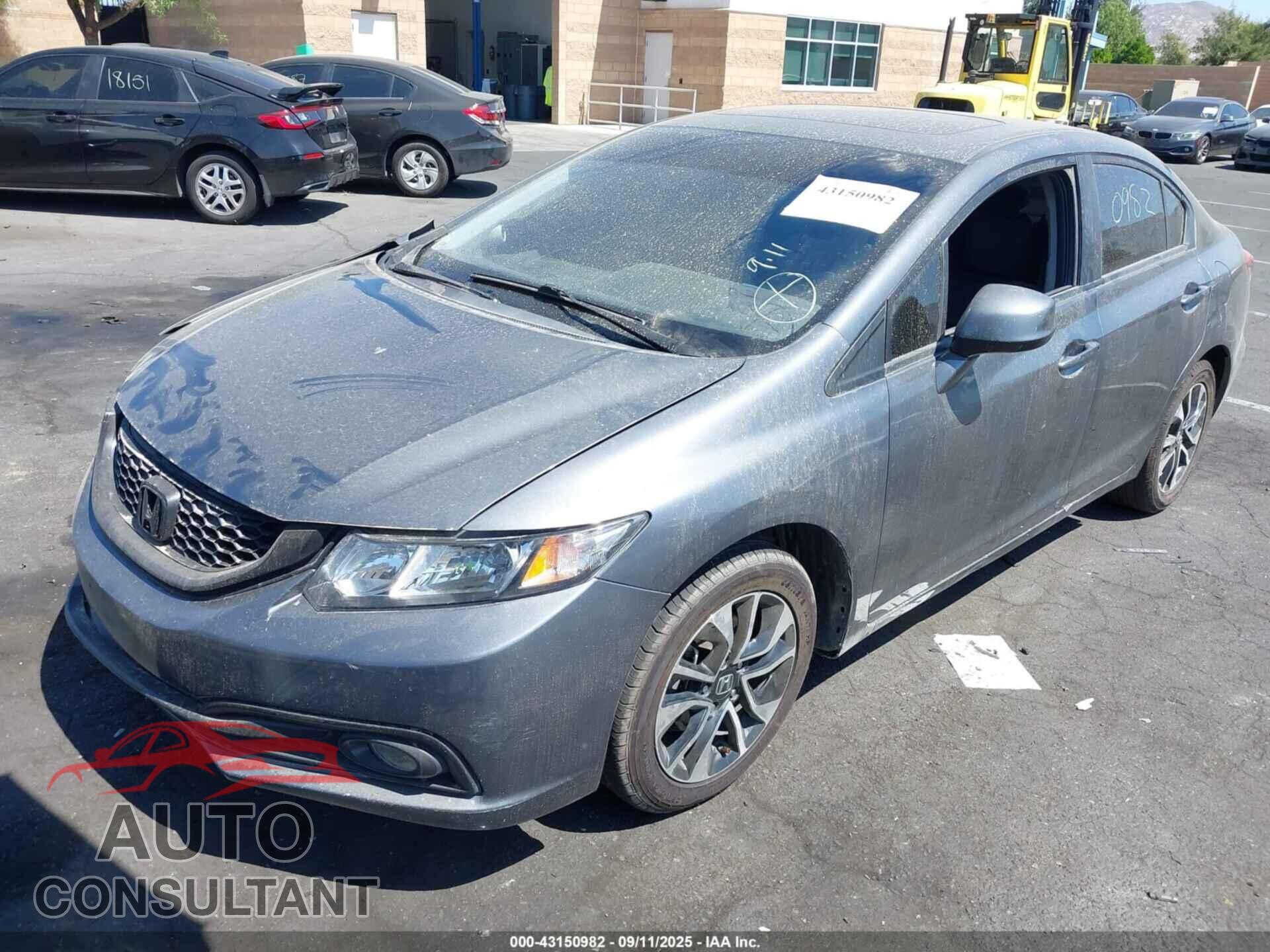 HONDA CIVIC 2013 - 19XFB2F9XDE272526