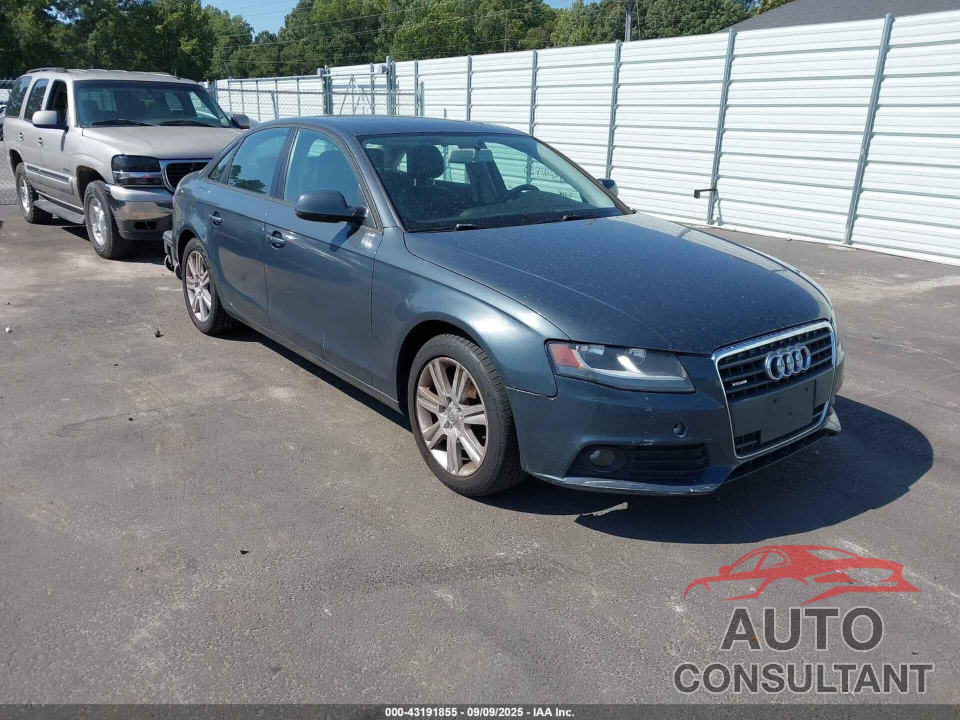 AUDI A4 2010 - WAUBFAFL2AN006320