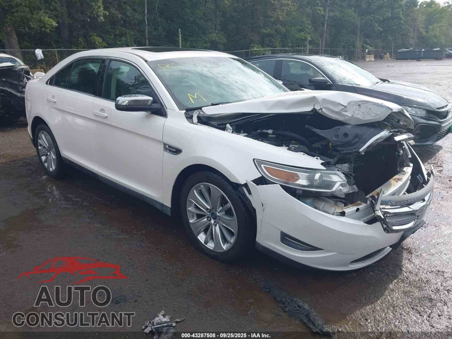 FORD TAURUS 2012 - 1FAHP2FW7CG133054