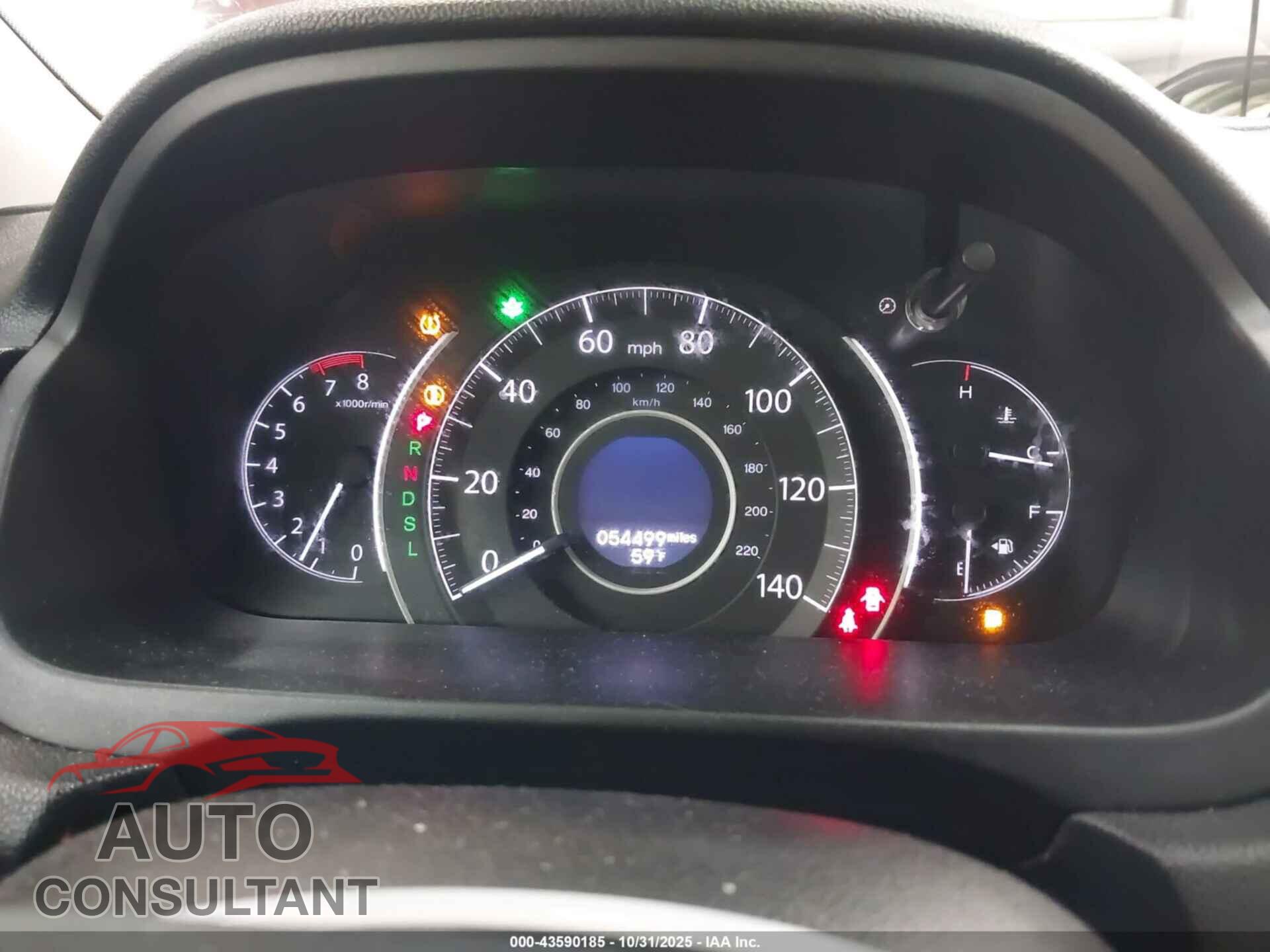 HONDA CR-V 2016 - 5J6RM4H99GL088409