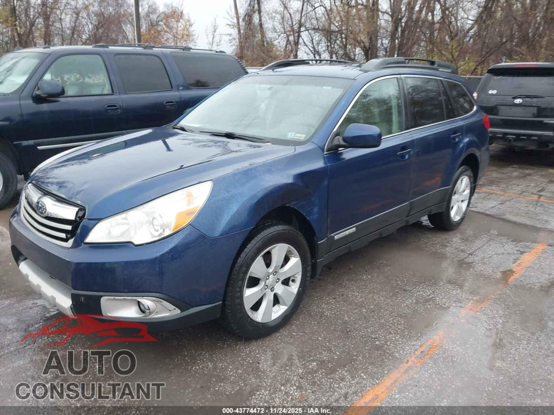 SUBARU OUTBACK 2011 - 4S4BRCCC8B3353086