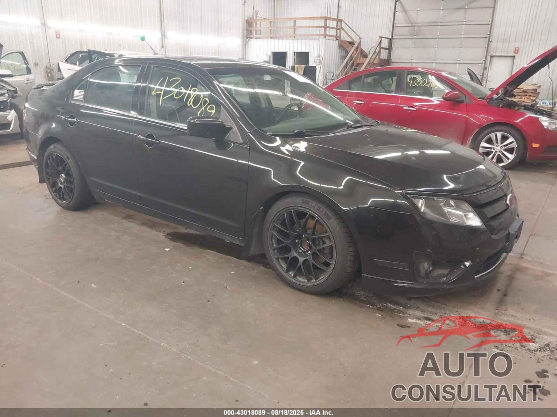 FORD FUSION 2011 - 3FAHP0HG9BR155378