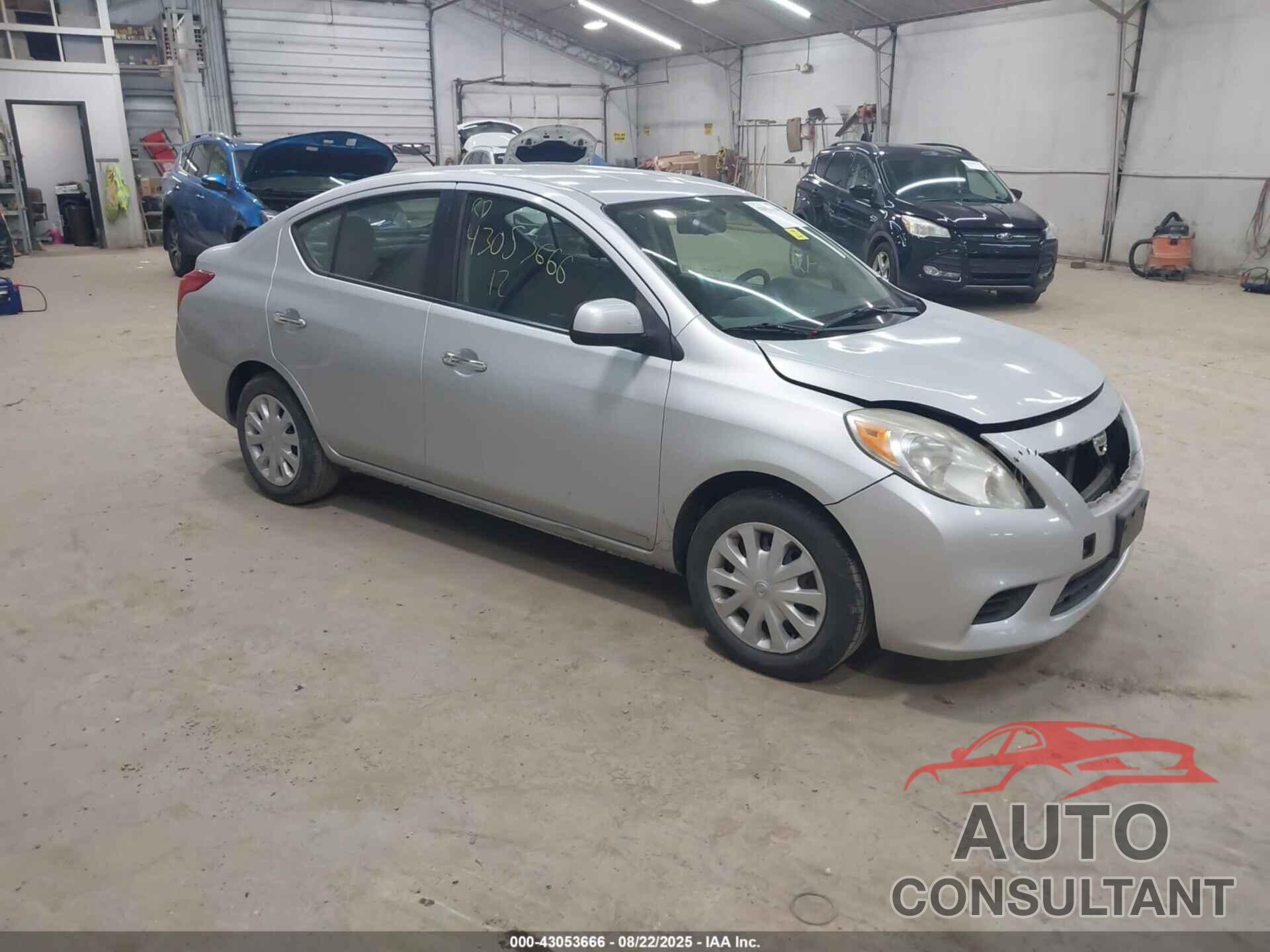 NISSAN VERSA 2012 - 3N1CN7AP8CL924473