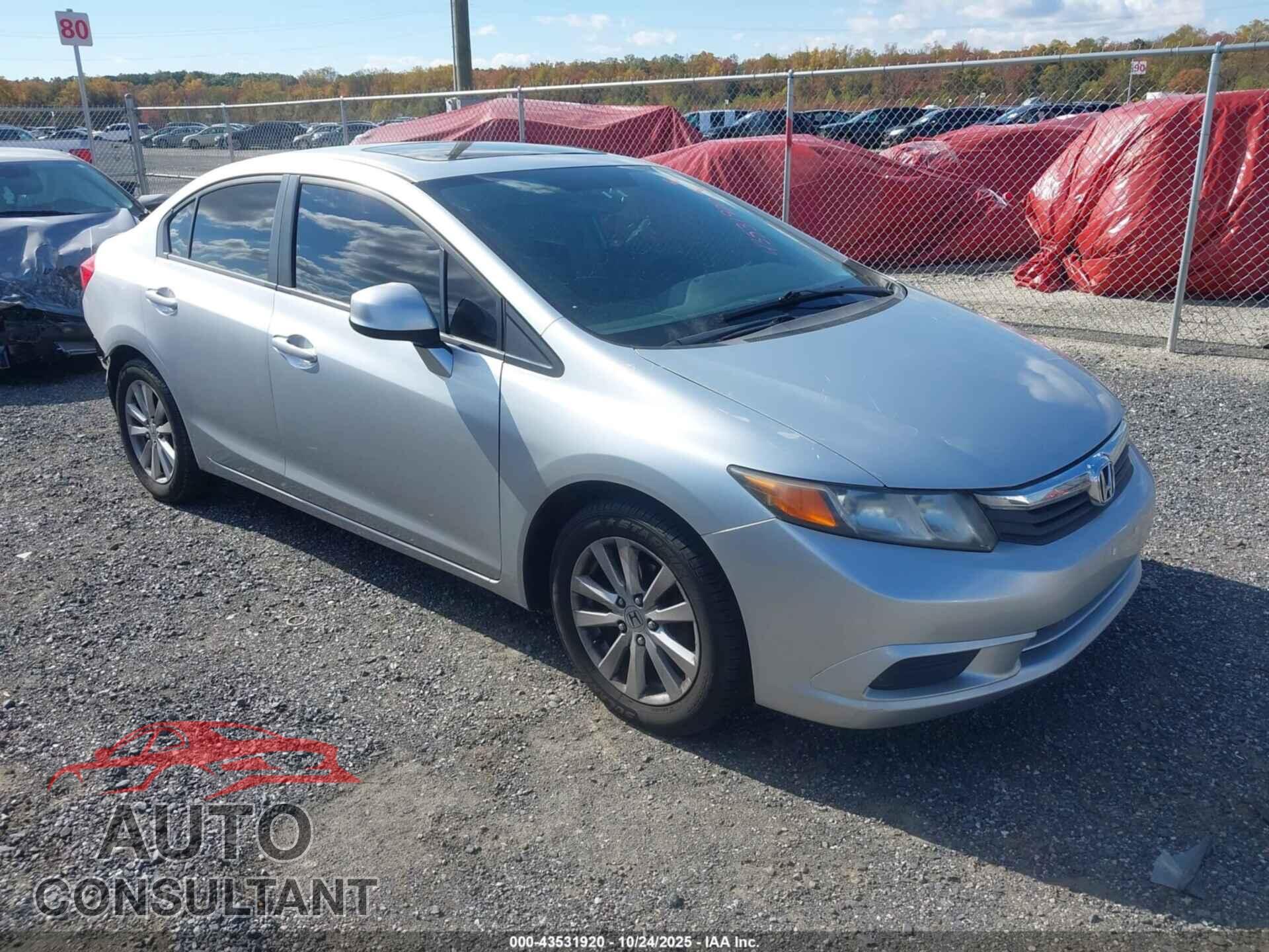 HONDA CIVIC 2012 - 2HGFB2F89CH602152