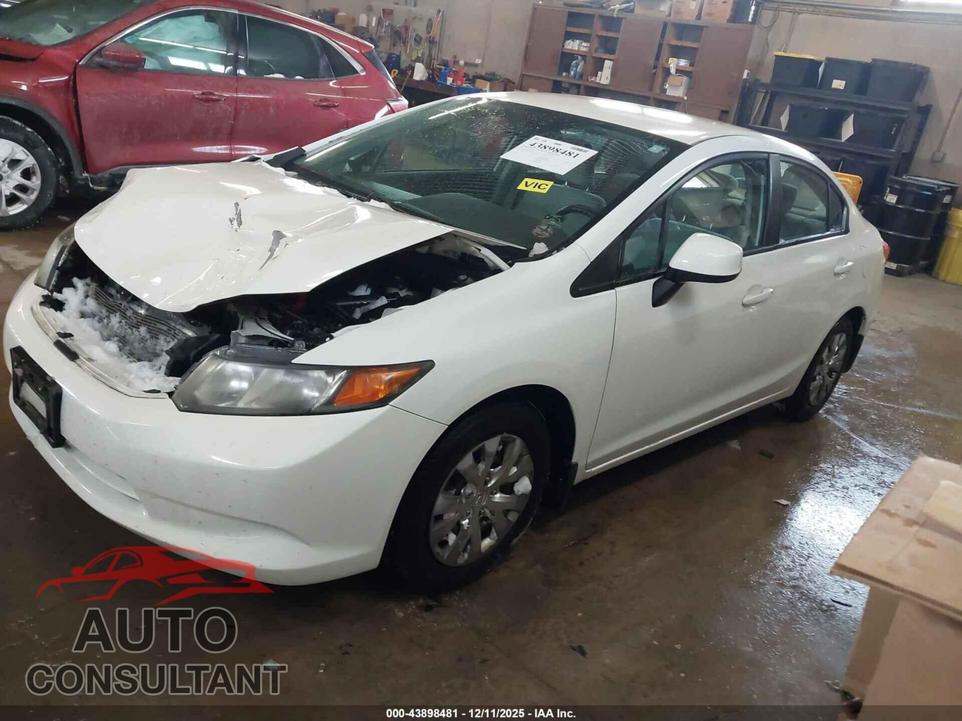 HONDA CIVIC 2012 - 19XFB2F55CE044008