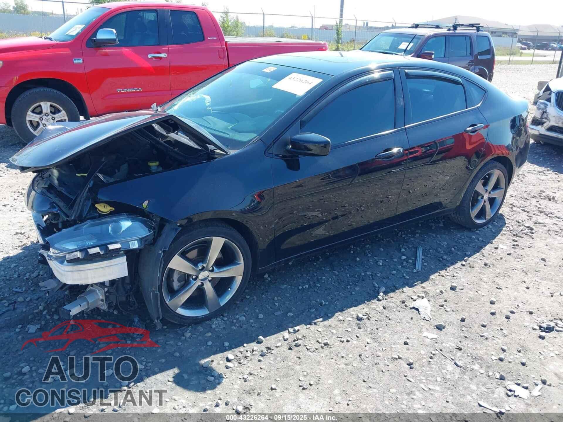 DODGE DART 2013 - 1C3CDFBA8DD322365