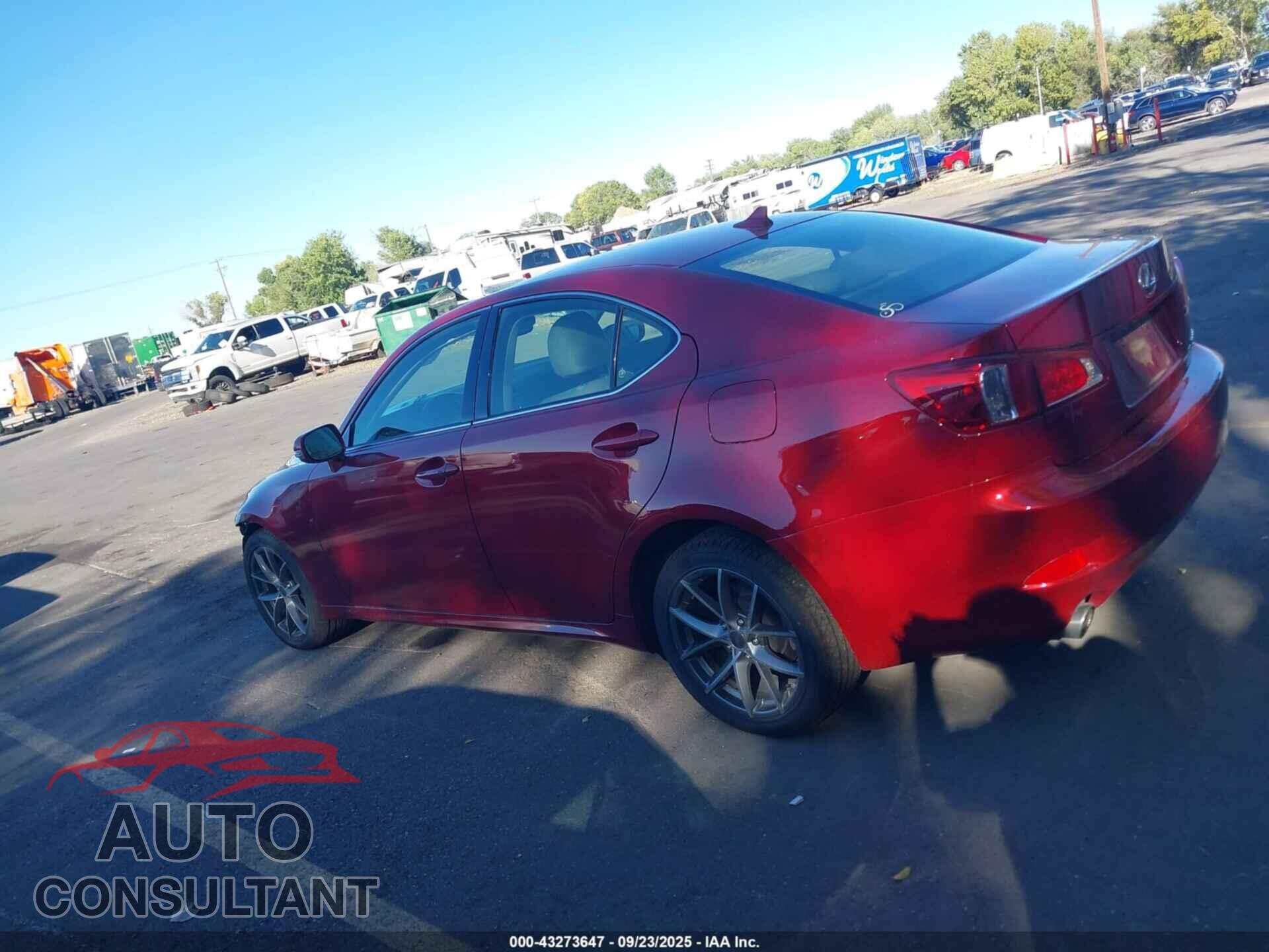 LEXUS IS 250 2013 - JTHCF5C28D5063263