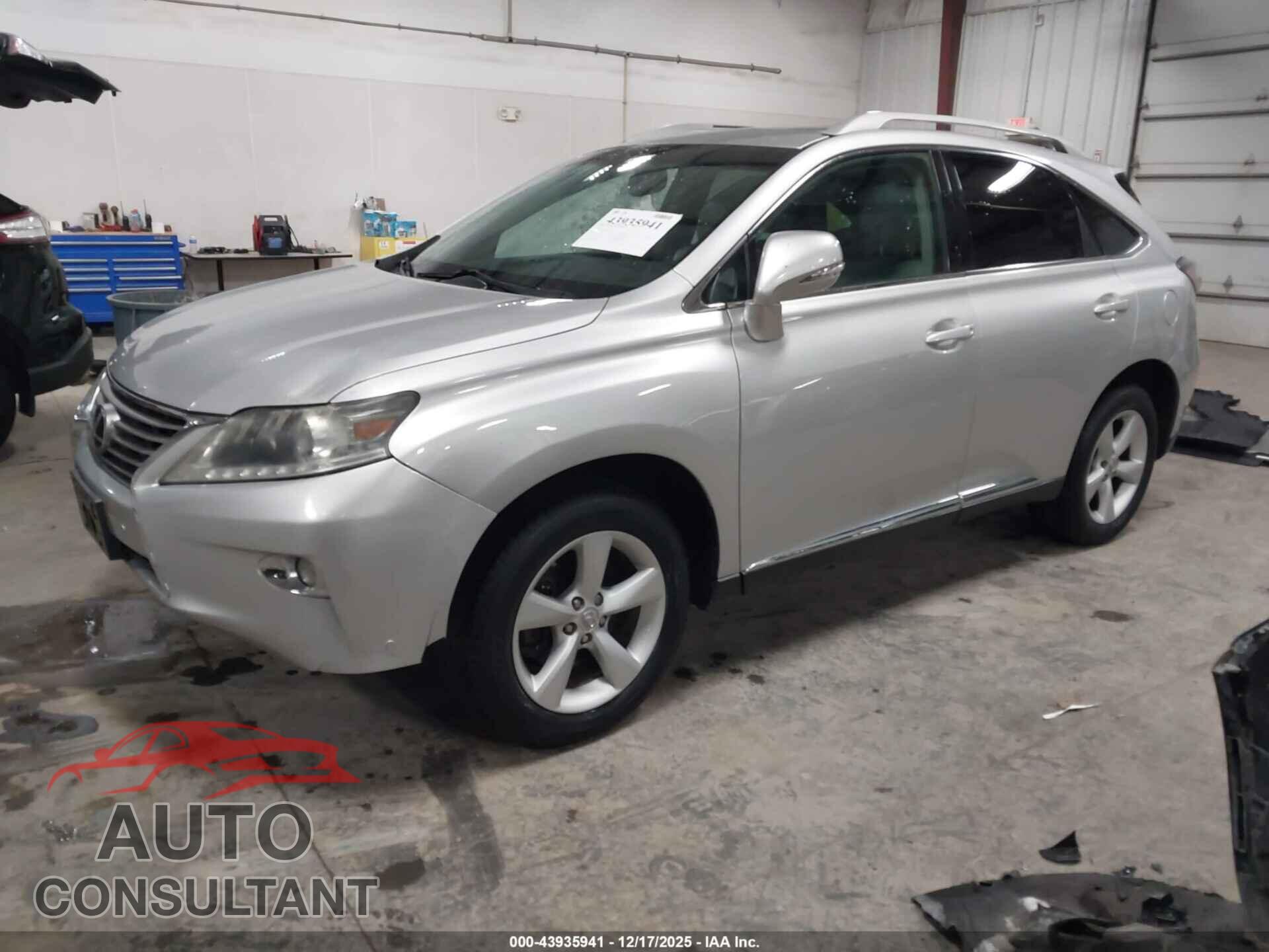 LEXUS RX 350 2013 - 2T2BK1BA3DC193671