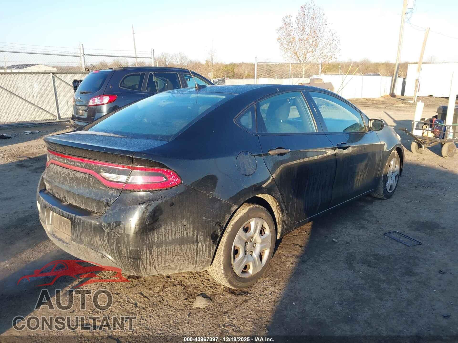 DODGE DART 2013 - 1C3CDFAA7DD230729